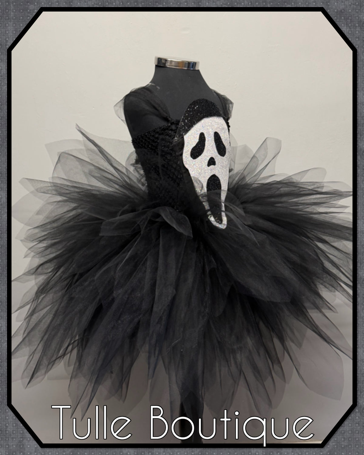 Girls toddlers girls Scream Ghost face book day fancy dress Halloween costume