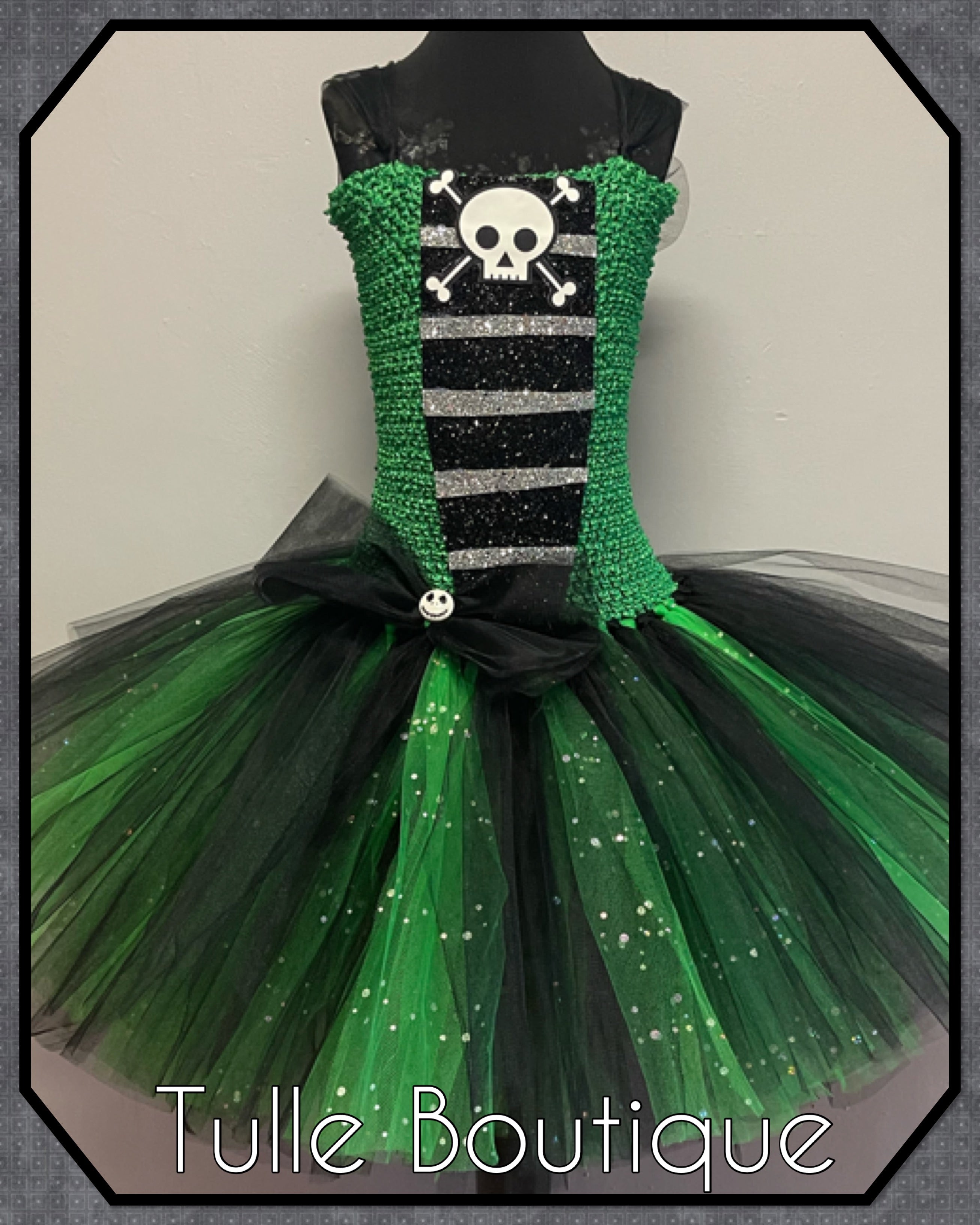 Girls toddlers Pirate tutu dress, book day fancy dress Halloween costume