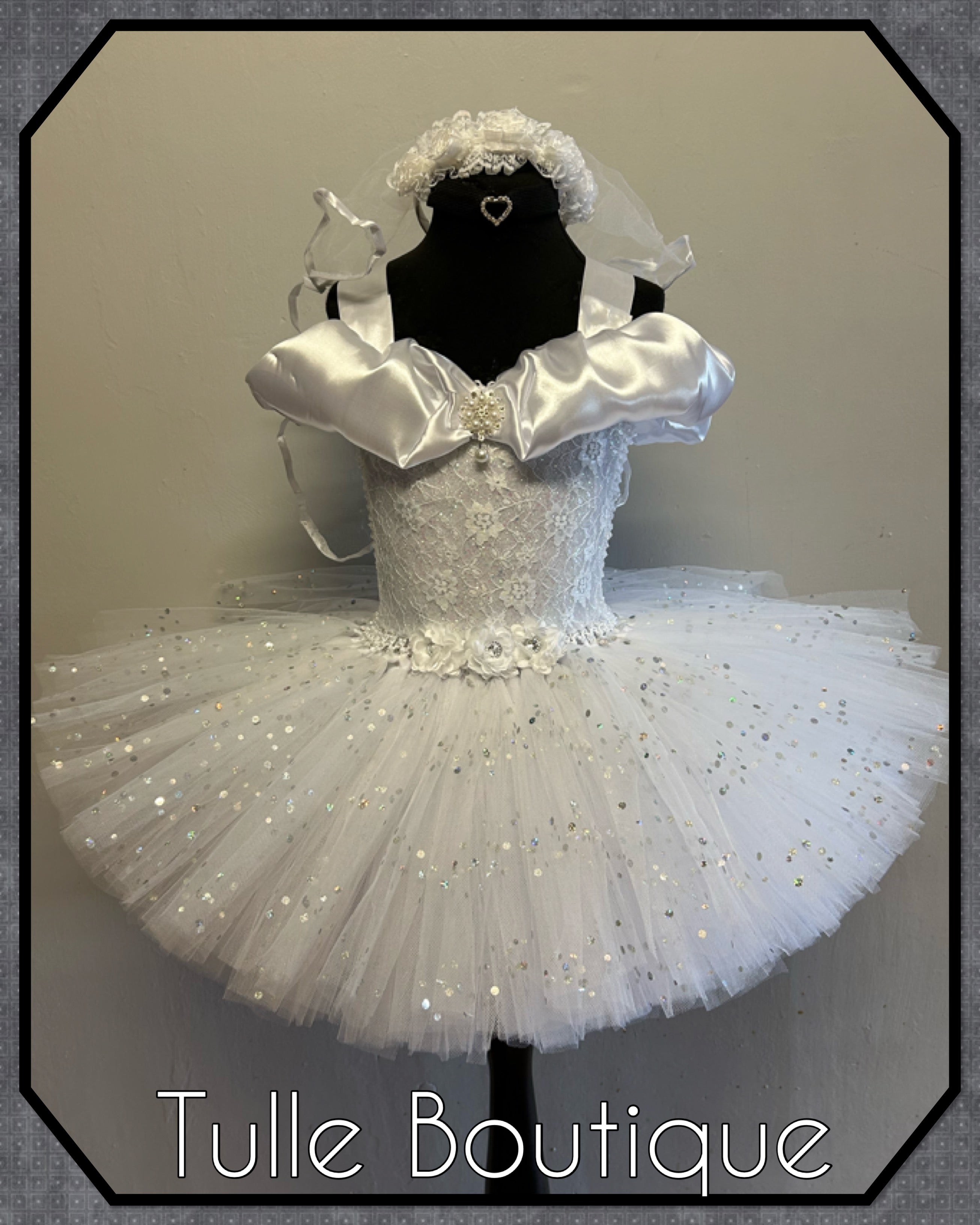 Girls toddlers Chuckys Bride Tiffany tutu dress, ballgown, wedding fancy dress costume