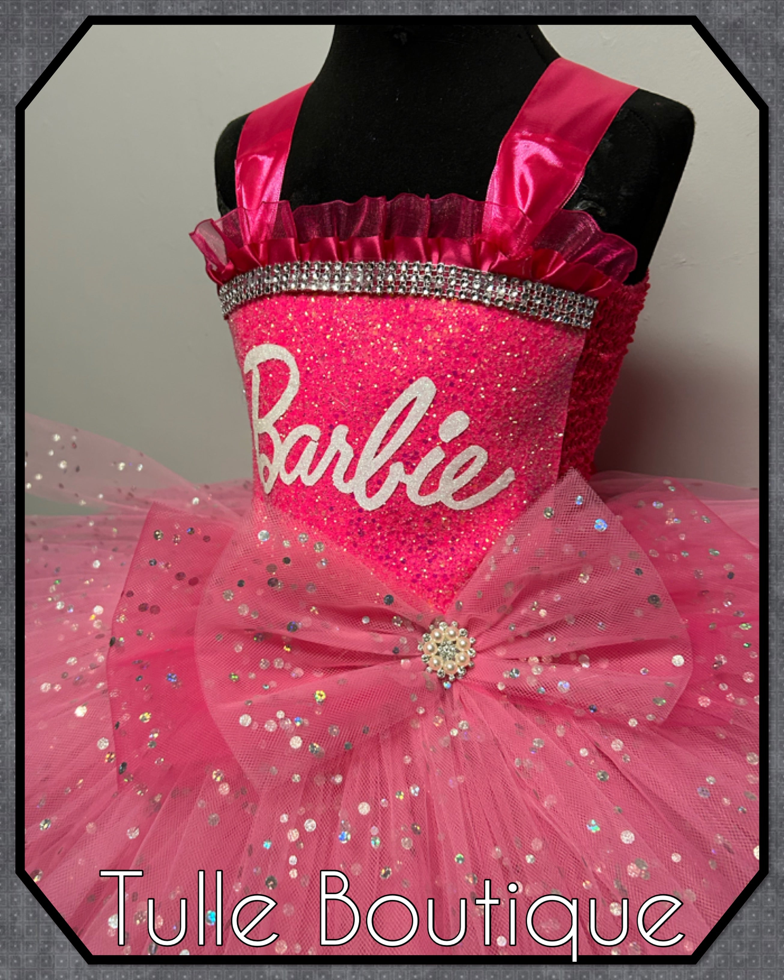 Girls toddlers Barbie pink Princess tutu dress, ballgown,fancy dress costume