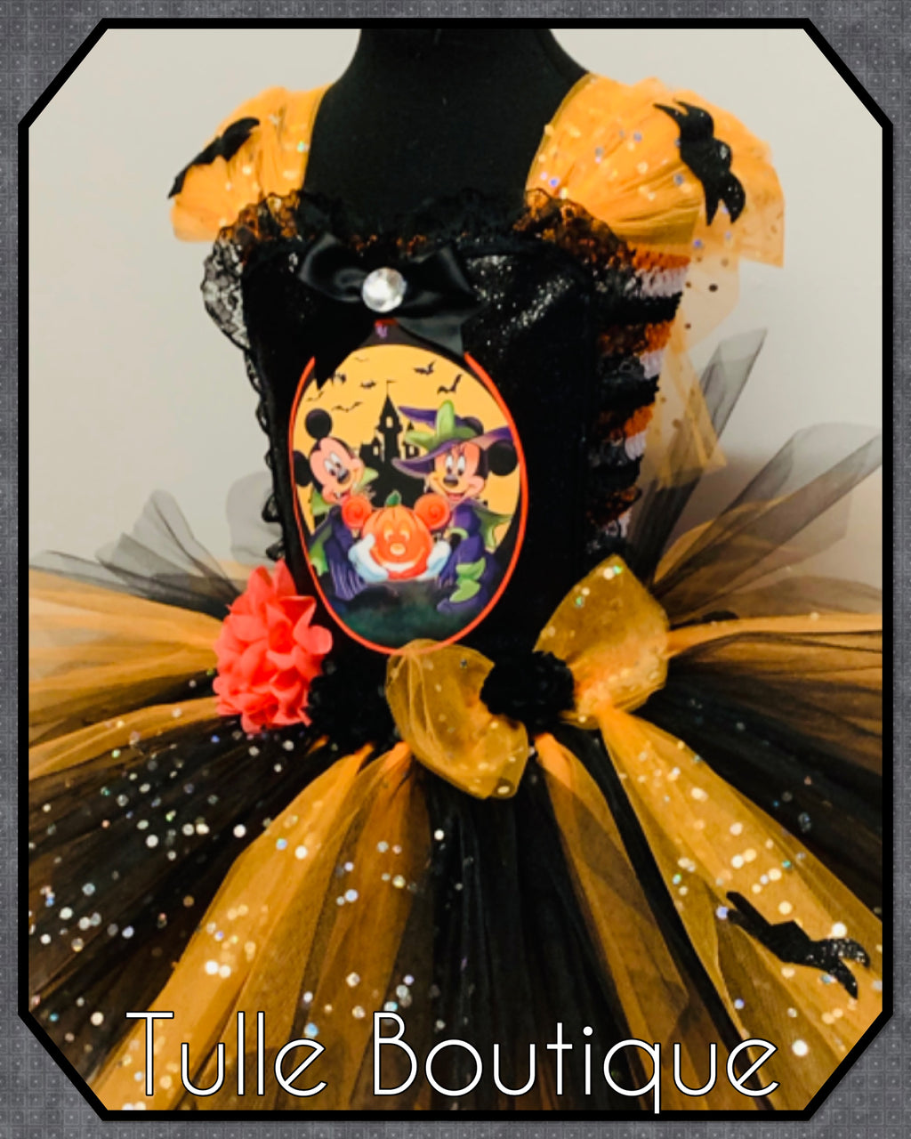 Girls toddlers Mickey and Minnie Mouse Halloween dress, ballgown, book day fancy dress costume