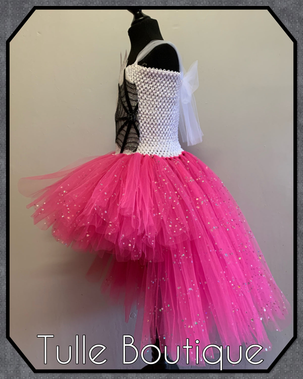 Girls toddlers Monster high Kitty Noir tutu birthday party dress,ballgown, fancy dress costume