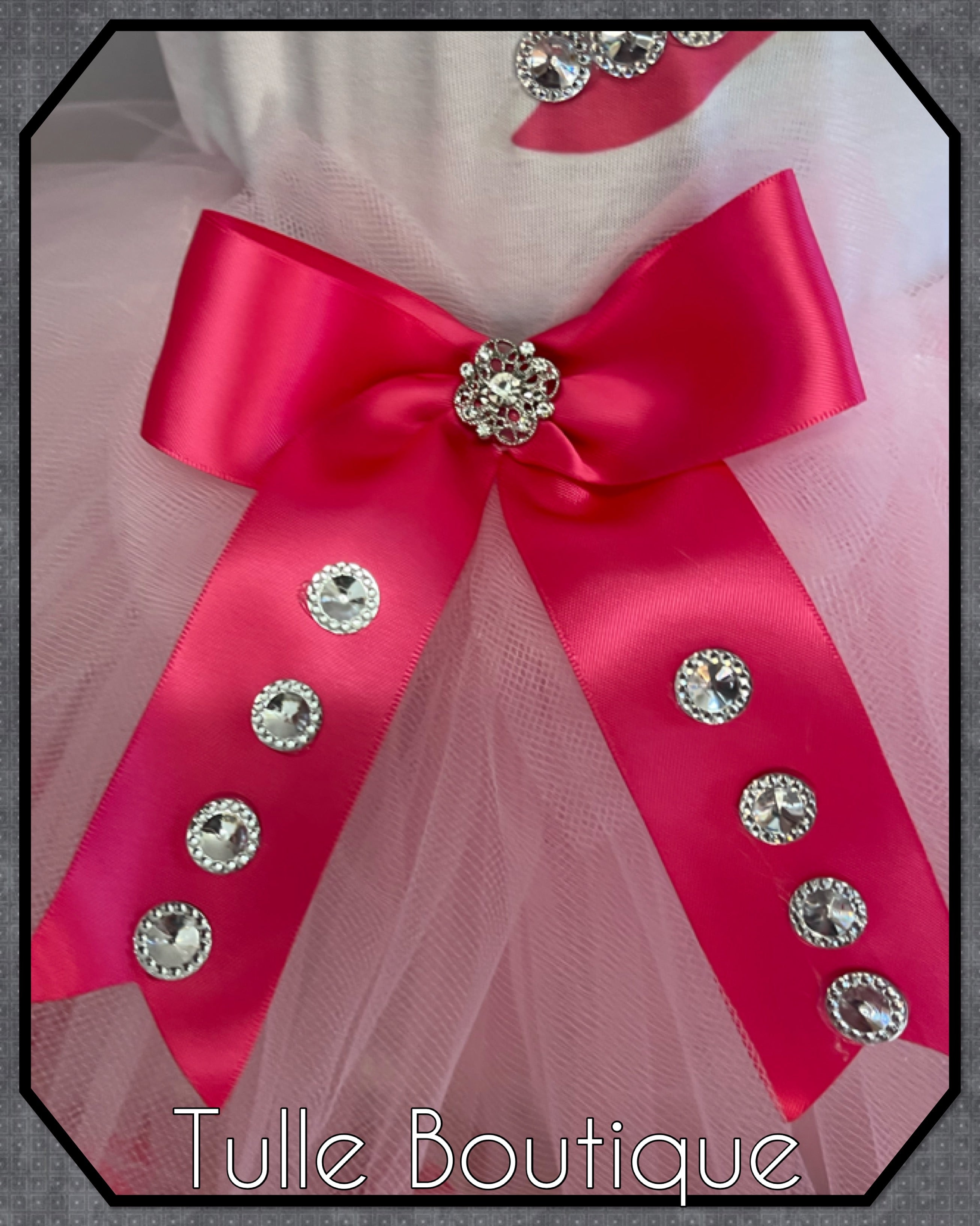 Girls toddlers Barbie Pink birthday tutu outfit fancy dress costume