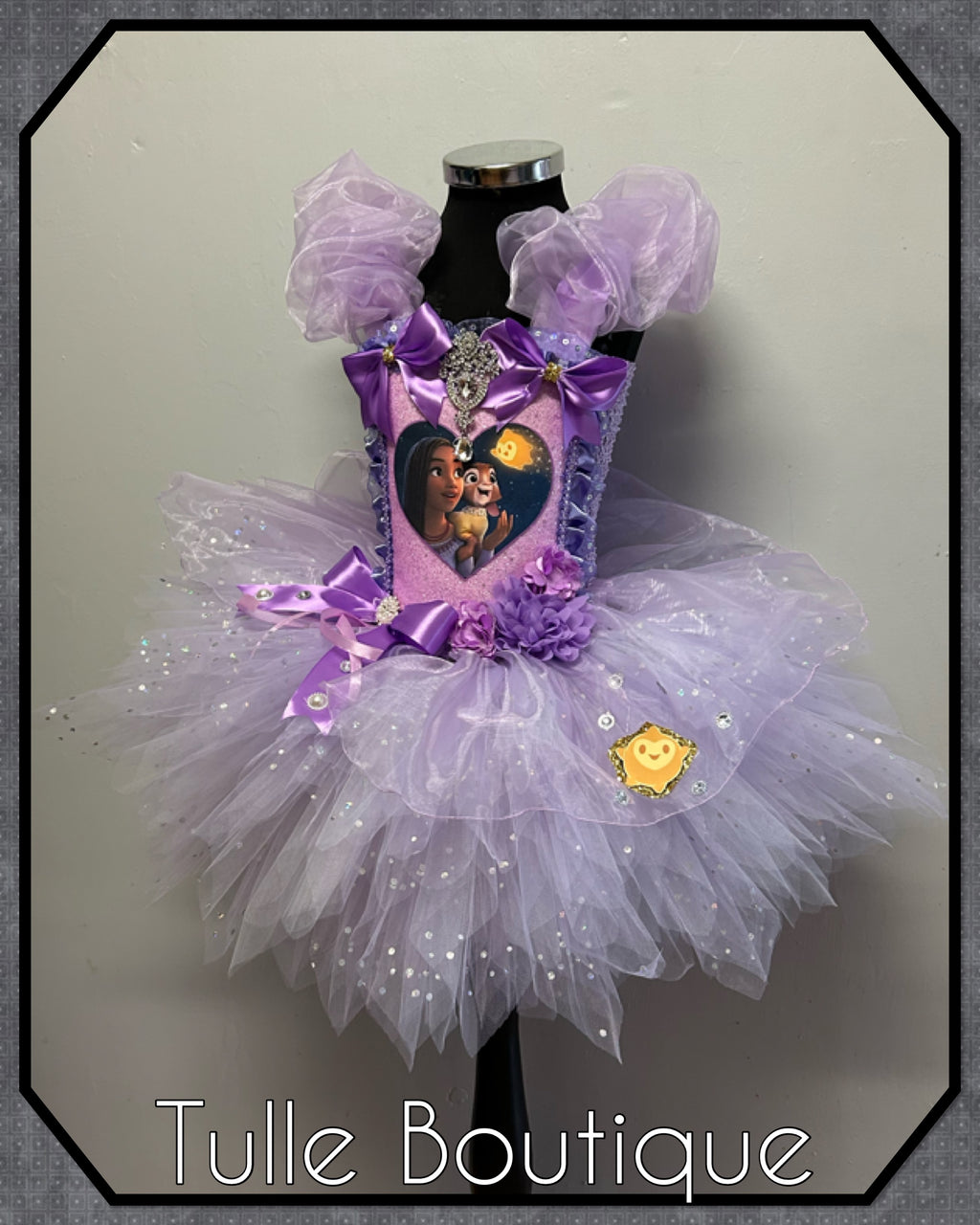 Girls toddlers Wish Asha tutu birthday party dress,ballgown, fancy dress costume