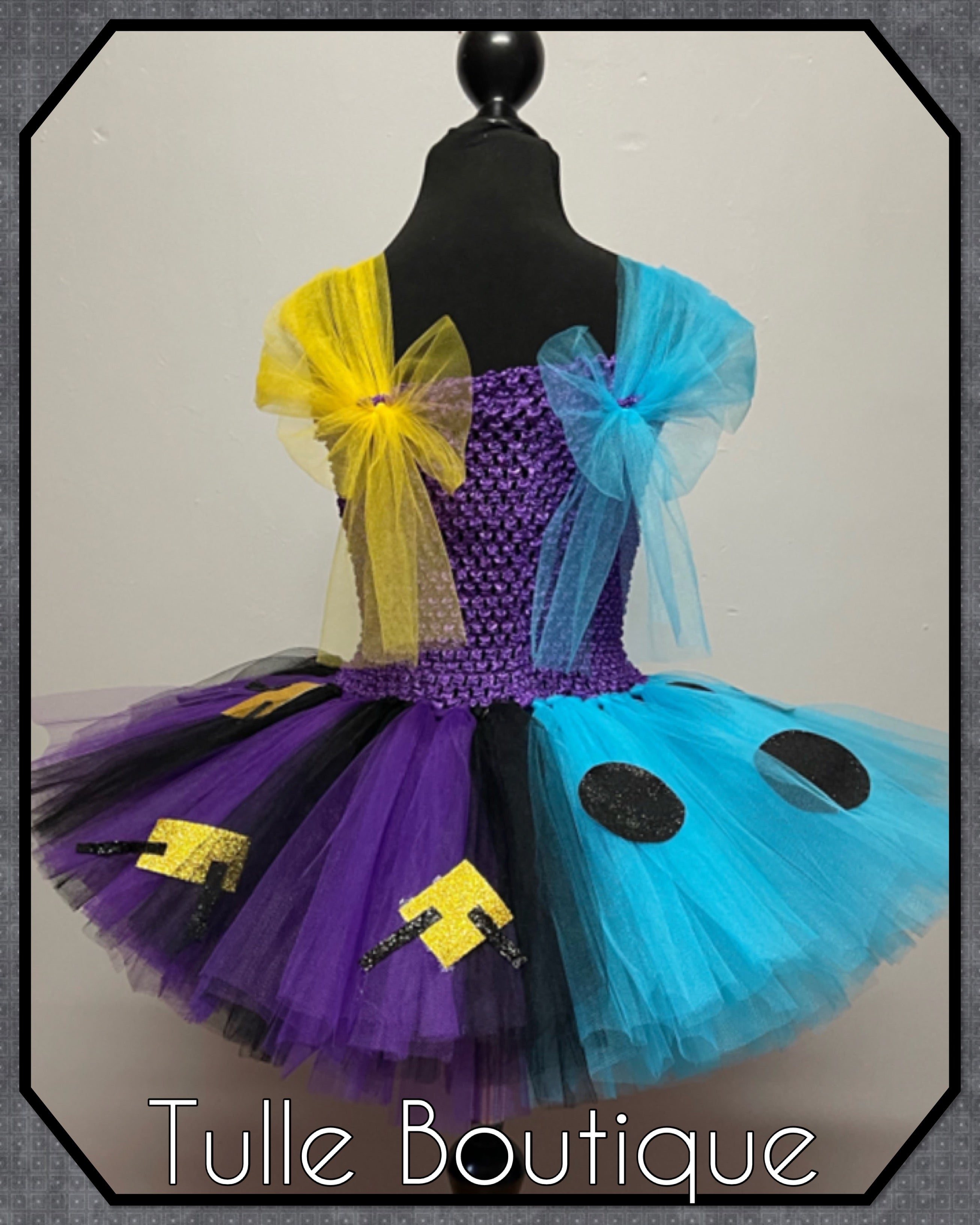 Girls toddlers Halloween Sally tutu dress, ballgown, nightmare before Christmas fancy dress costume