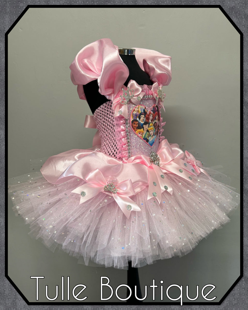 Girls toddlers pink Disney Princess tutu dress, ballgown, fancy dress costume