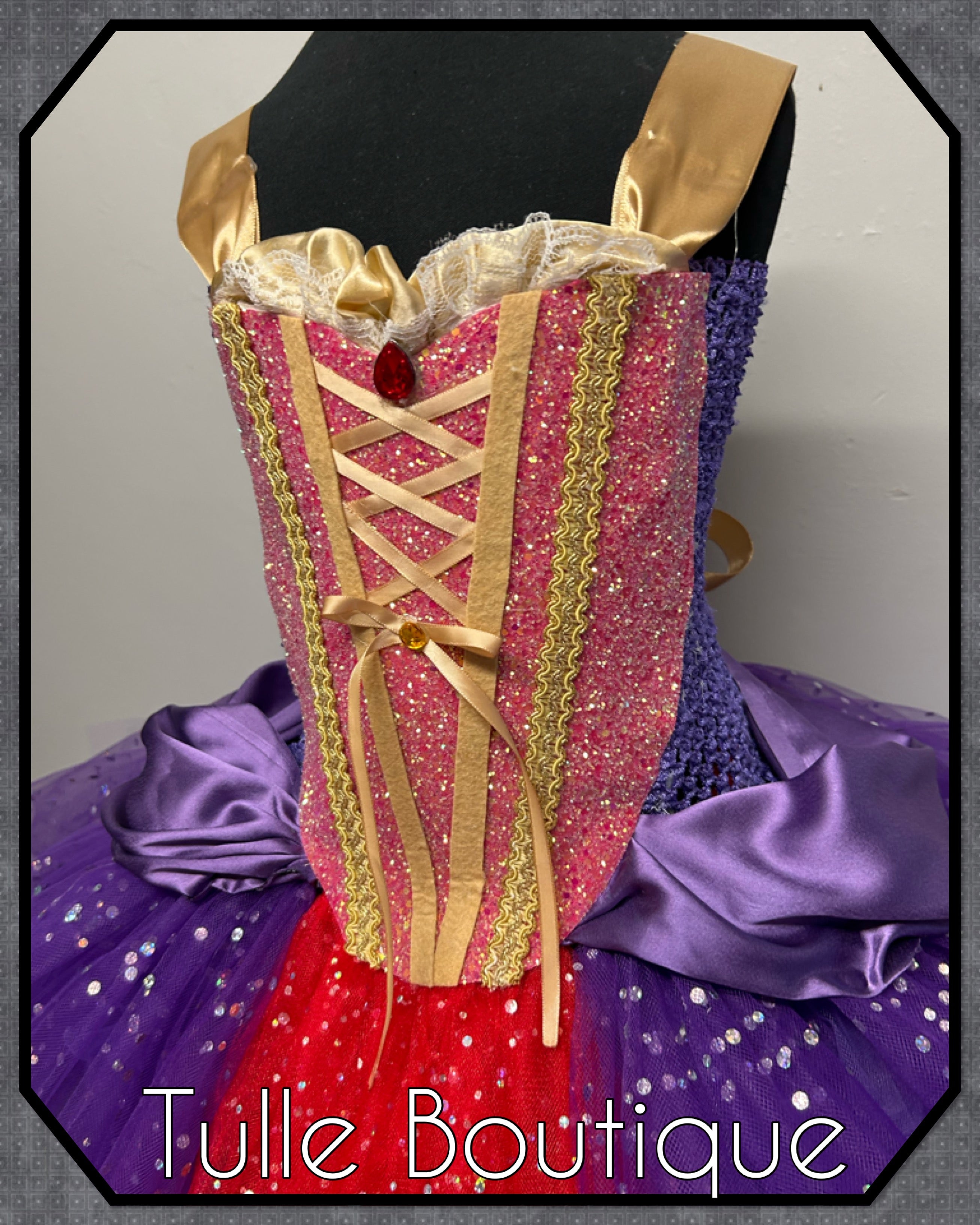 Girls toddlers Halloween Hocus Pocus Sarah Sanderson tutu dress, ballgown, fancy dress costume
