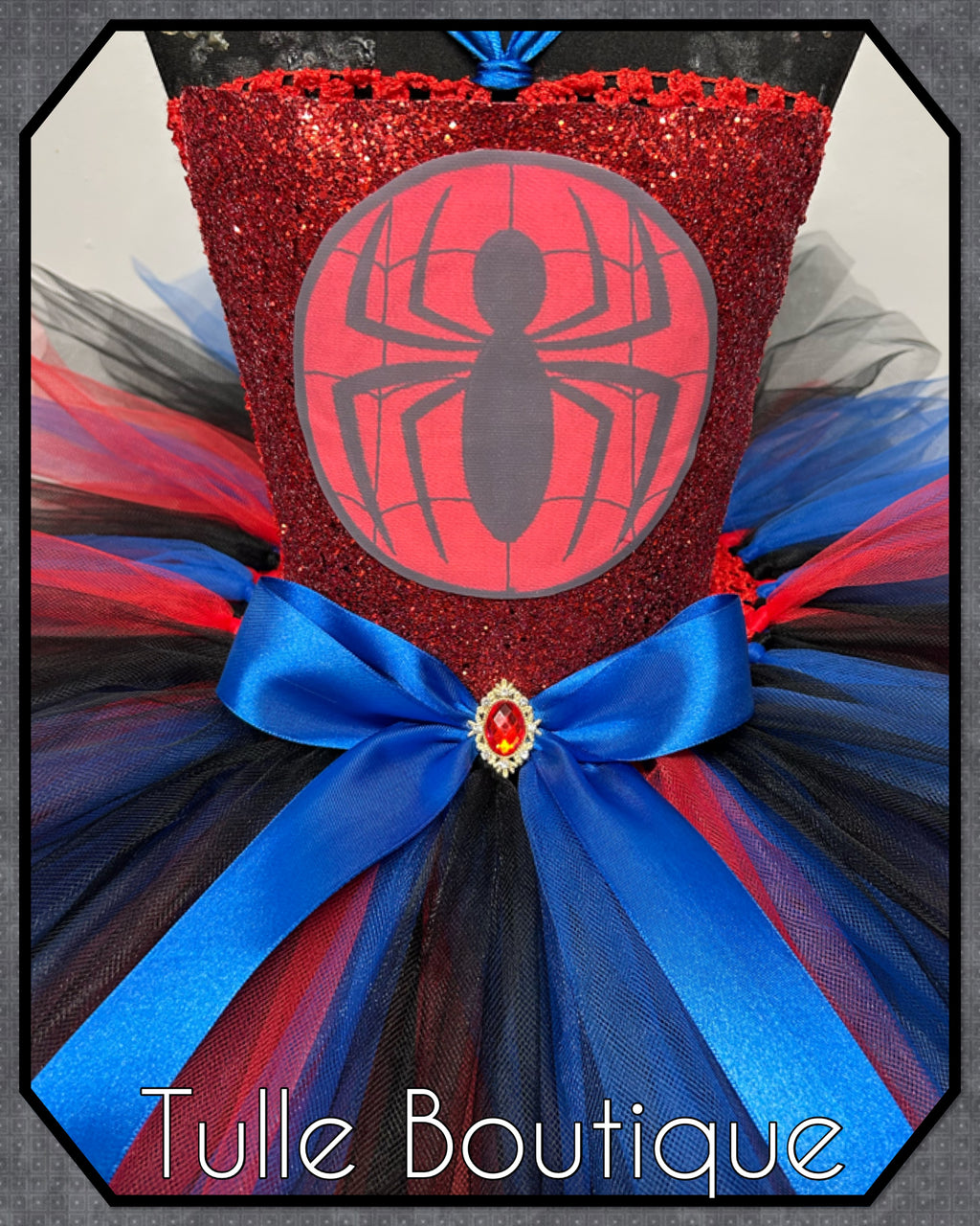Girls toddlers Spiderman tutu dress, ballgown, fancy dress costume