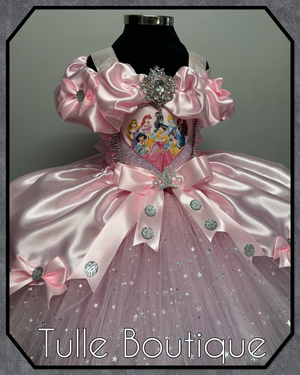 Girls toddlers Disney Princess pink tutu dress, birthday ballgown, fancy dress costume