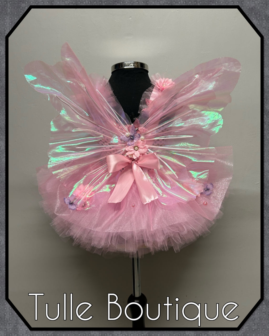 Girls toddlers Lena enchanted pink fairy tutu dress, ballgown, fancy dress costume