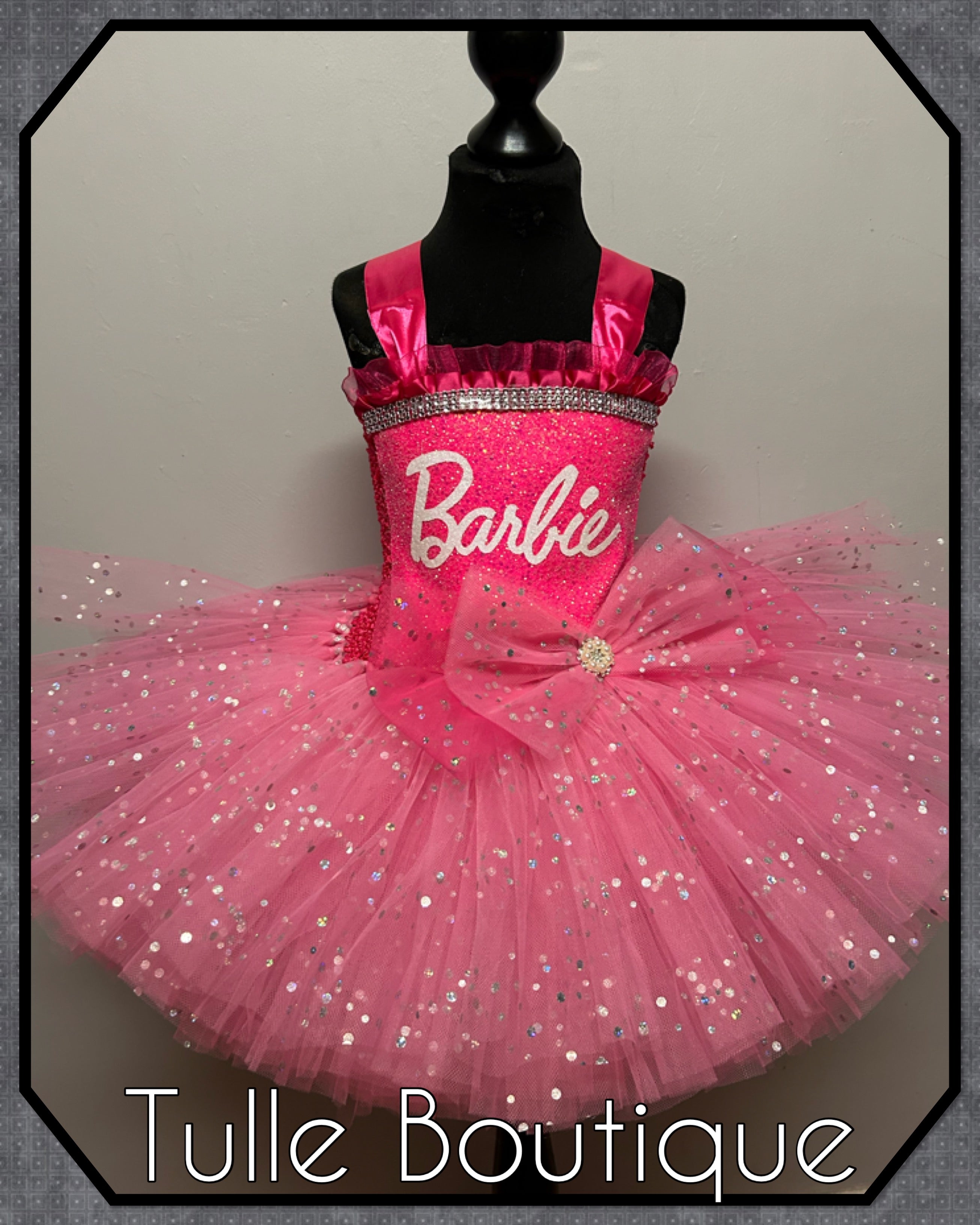 Girls toddlers Barbie pink Princess tutu dress, ballgown,fancy dress costume