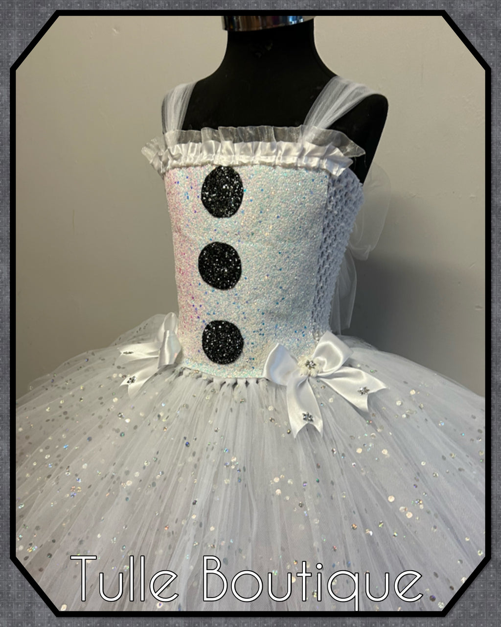 Girls toddlers Snowman tutu dress, ballgown,Olaf fancy dress costume