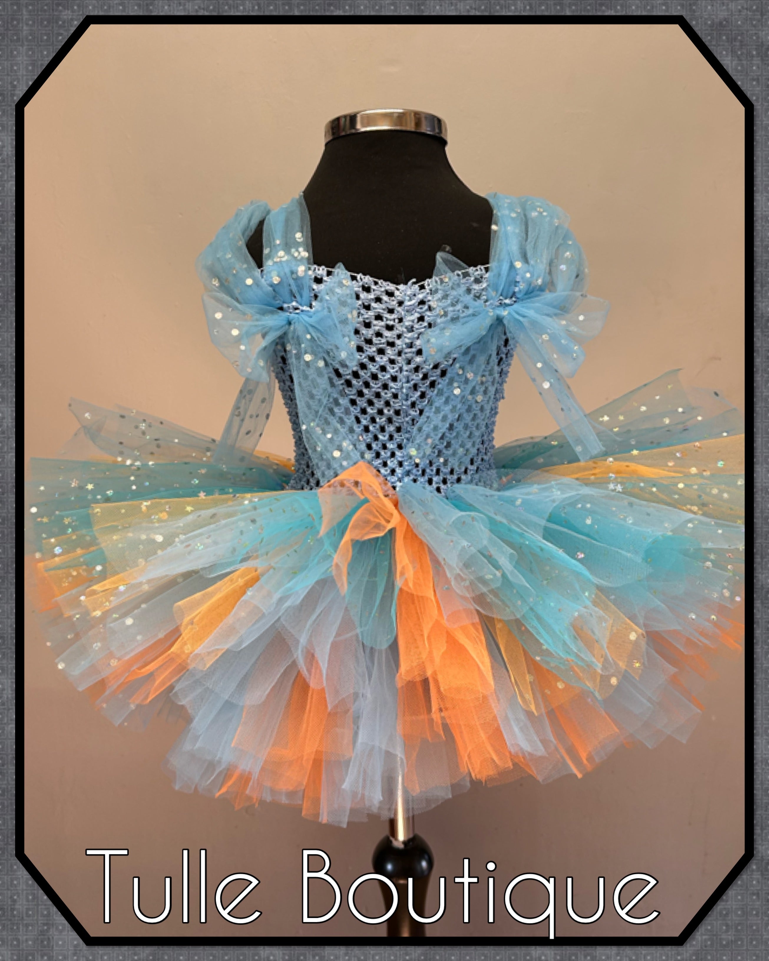 Girls toddlers Bluey tutu dress, ballgown, paw patrol fancy dress costume