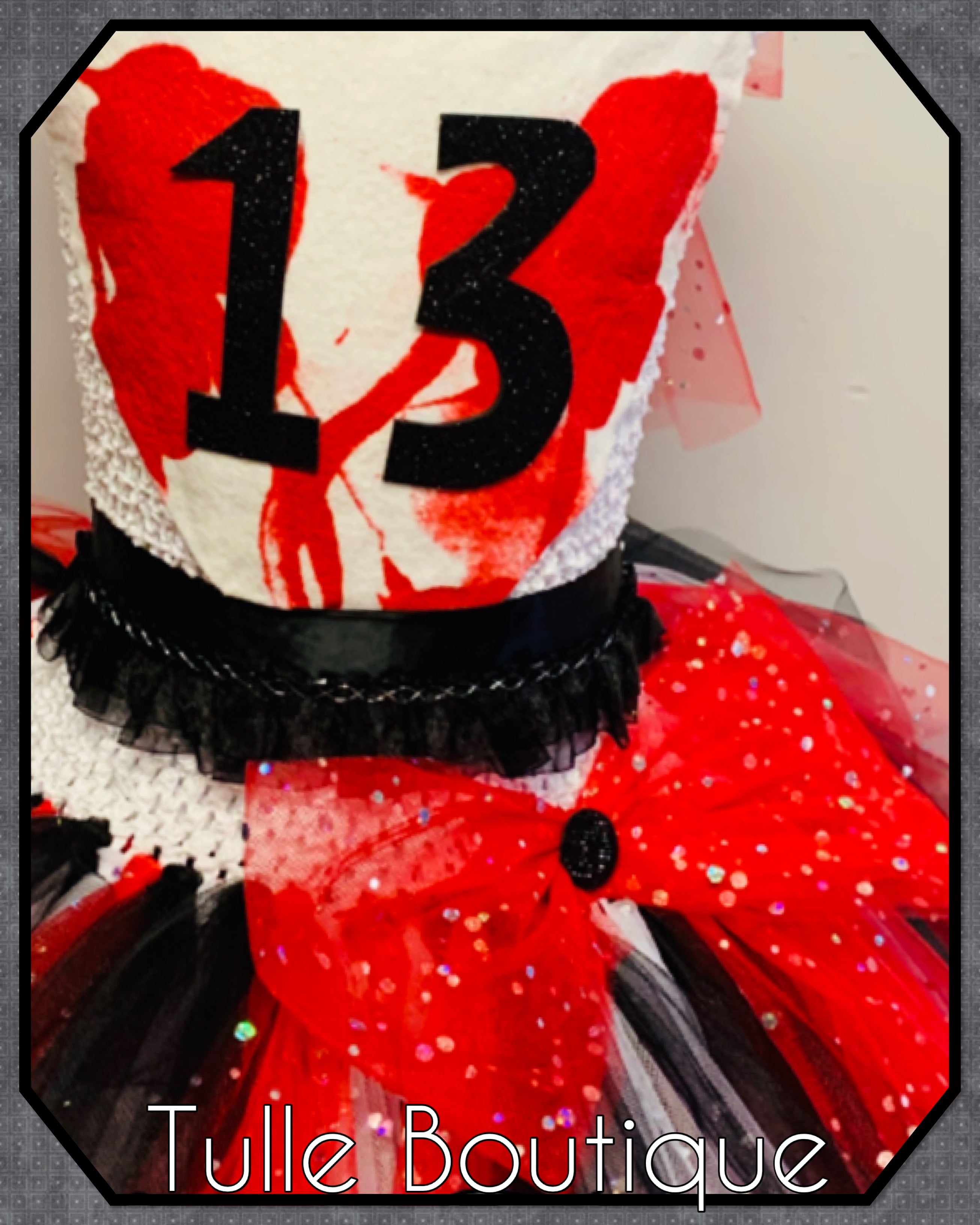 Girls toddlers zombie cheerleader tutu dress, ballgown,halloween fancy dress costume