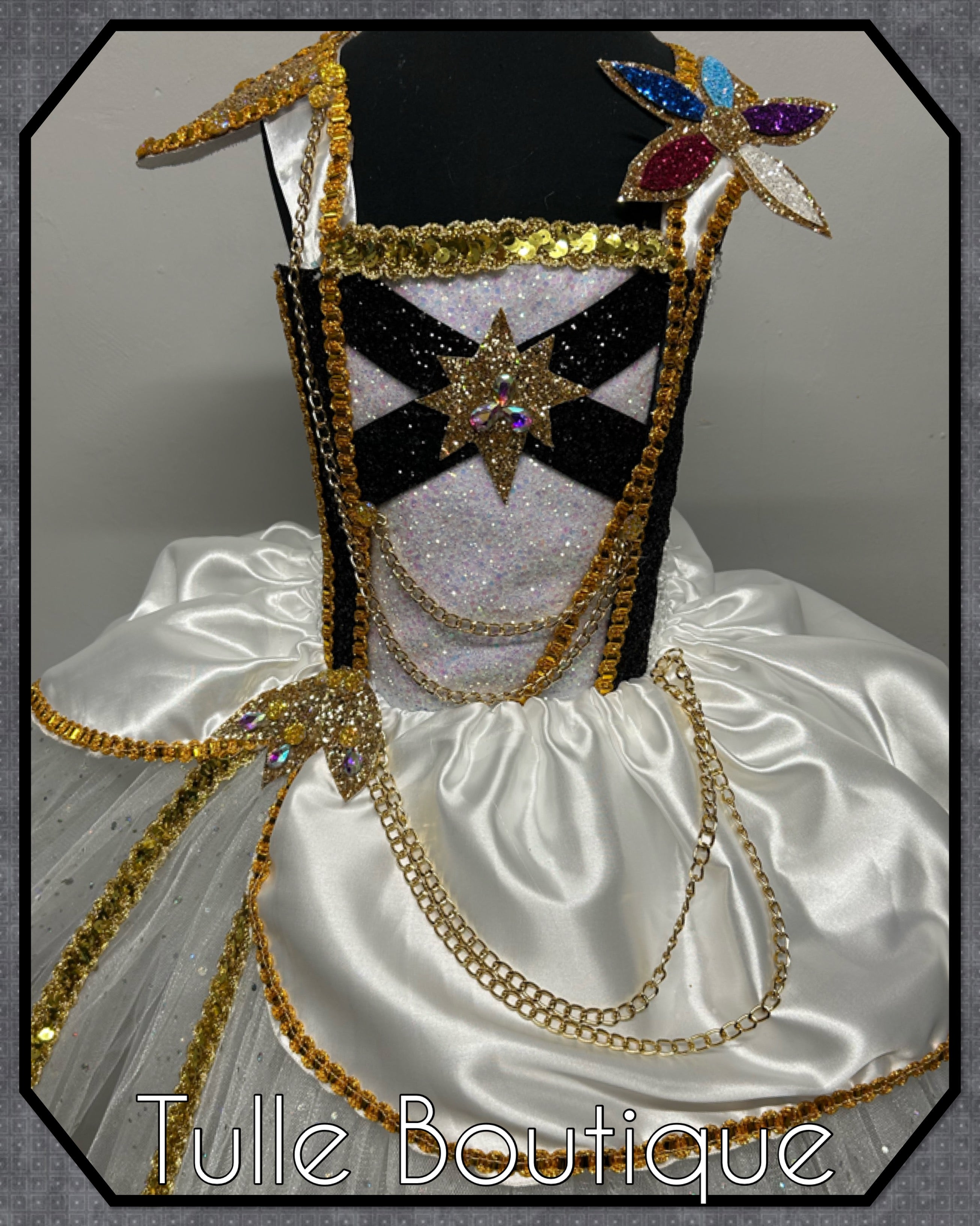 Girls toddlers Kpop Demon hunters Rumi Golden tutu dress, ballgown, fancy dress costume