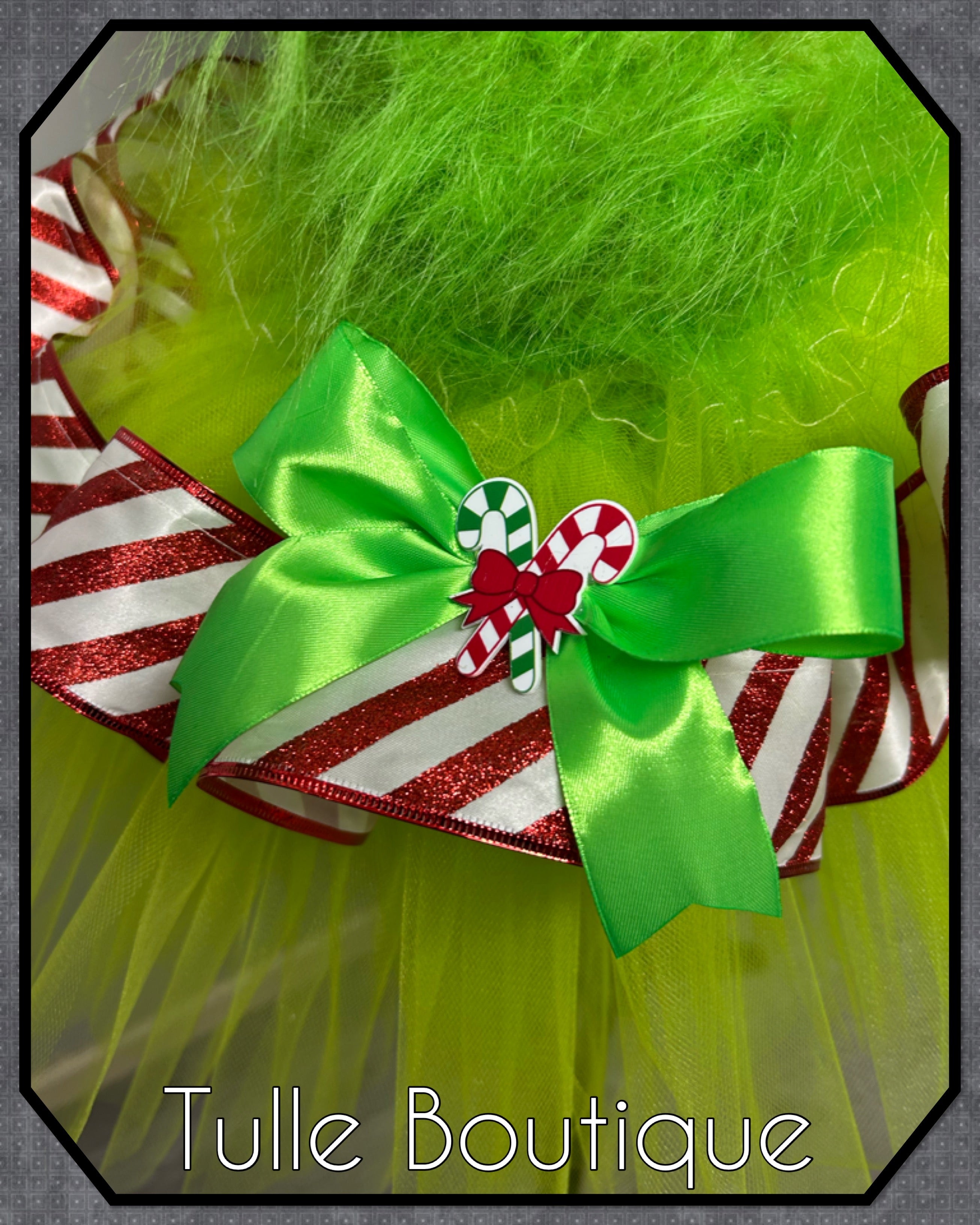 Girls toddlers The Grinch Christmas tutu dress, ballgown, fancy dress costume