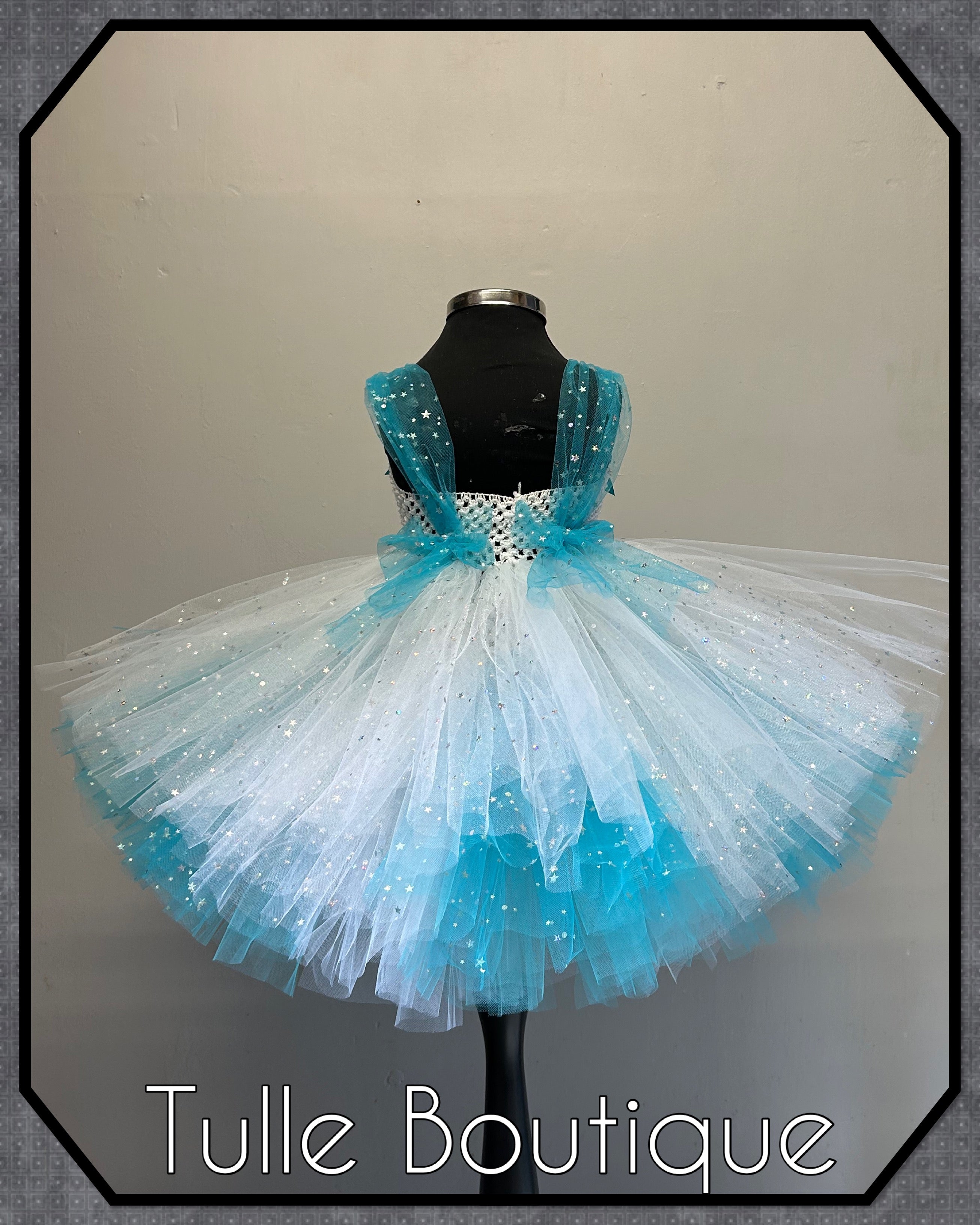 Girls toddlers Princess Elsa and Anna tutu dress, ballgown,Frozen fancy dress costume
