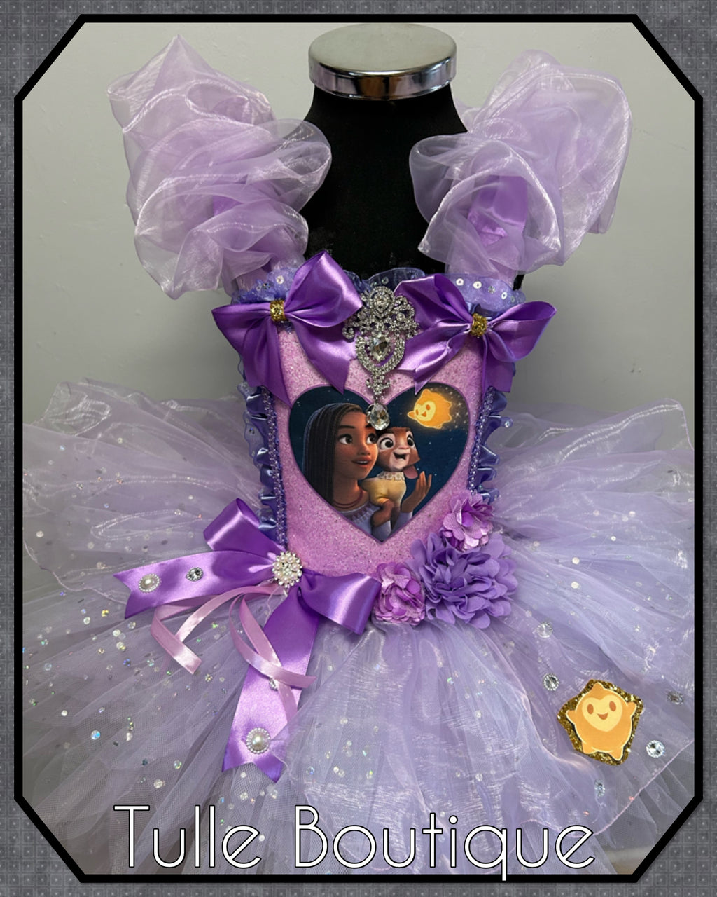 Girls toddlers Wish Asha tutu birthday party dress,ballgown, fancy dress costume