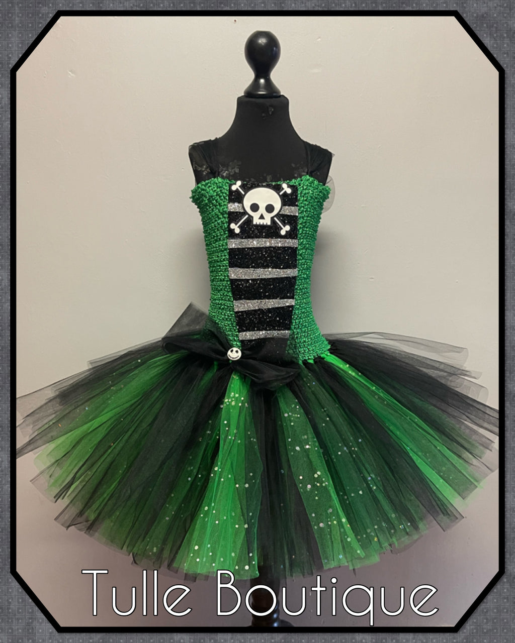 Girls toddlers Pirate tutu dress, book day fancy dress Halloween costume