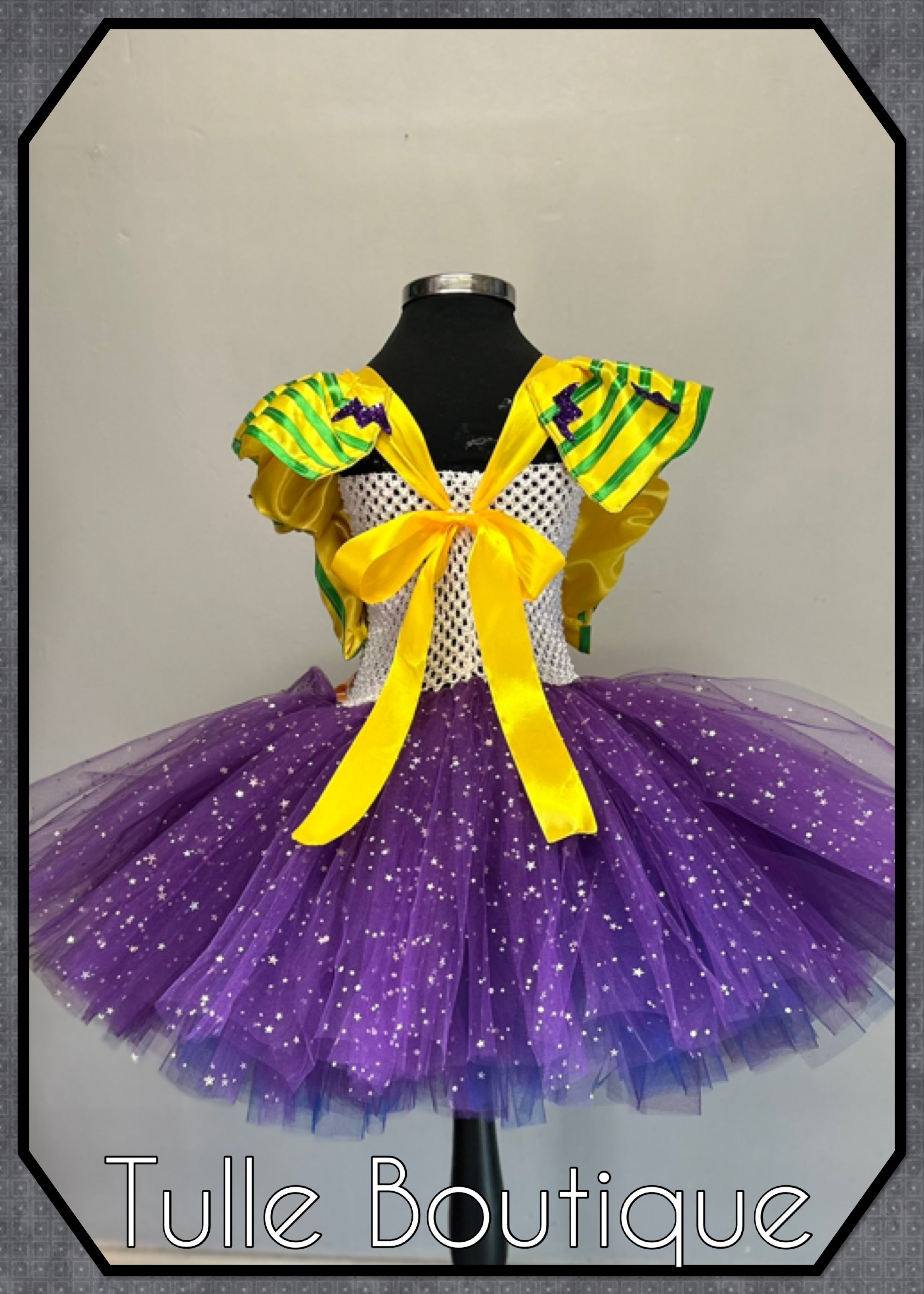 Girls toddlers Disneys cast member Halloween tutu dress, ballgown, killer doll fancy dress costume