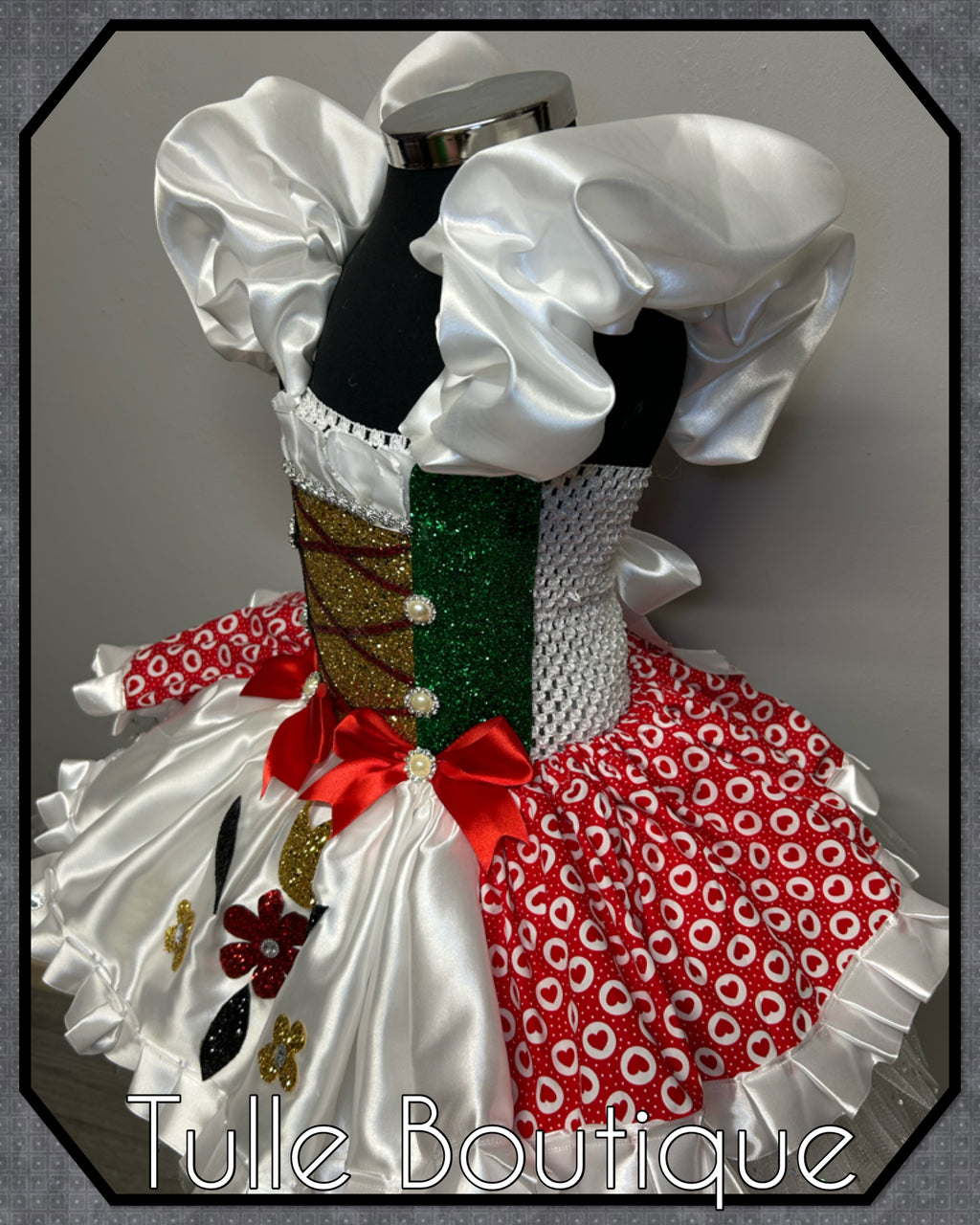 Girls toddlers Doll on a music box tutu dress, chitty chitty bang bang ballgown, fancy dress costume