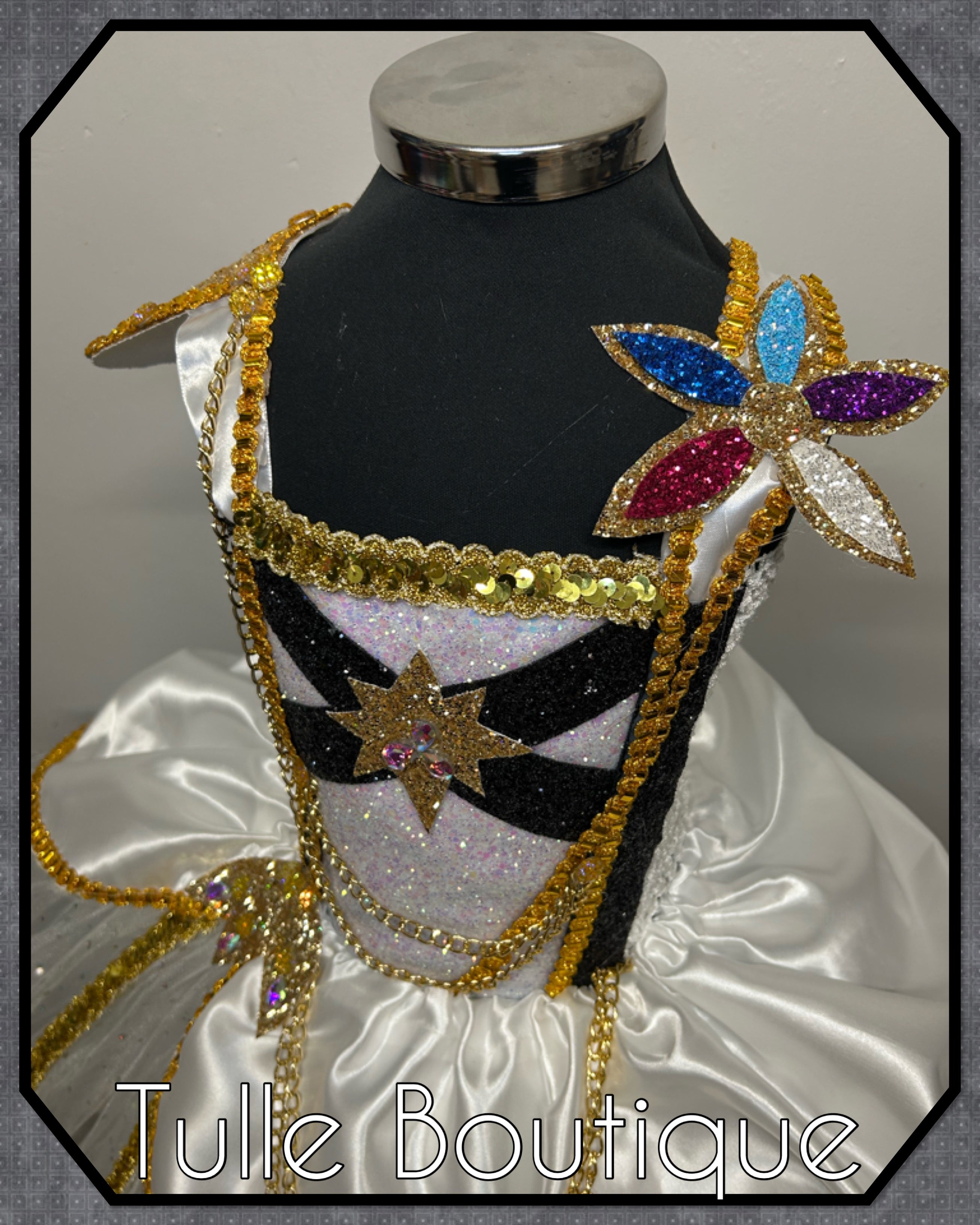 Girls toddlers Kpop Demon hunters Rumi Golden tutu dress, ballgown, fancy dress costume