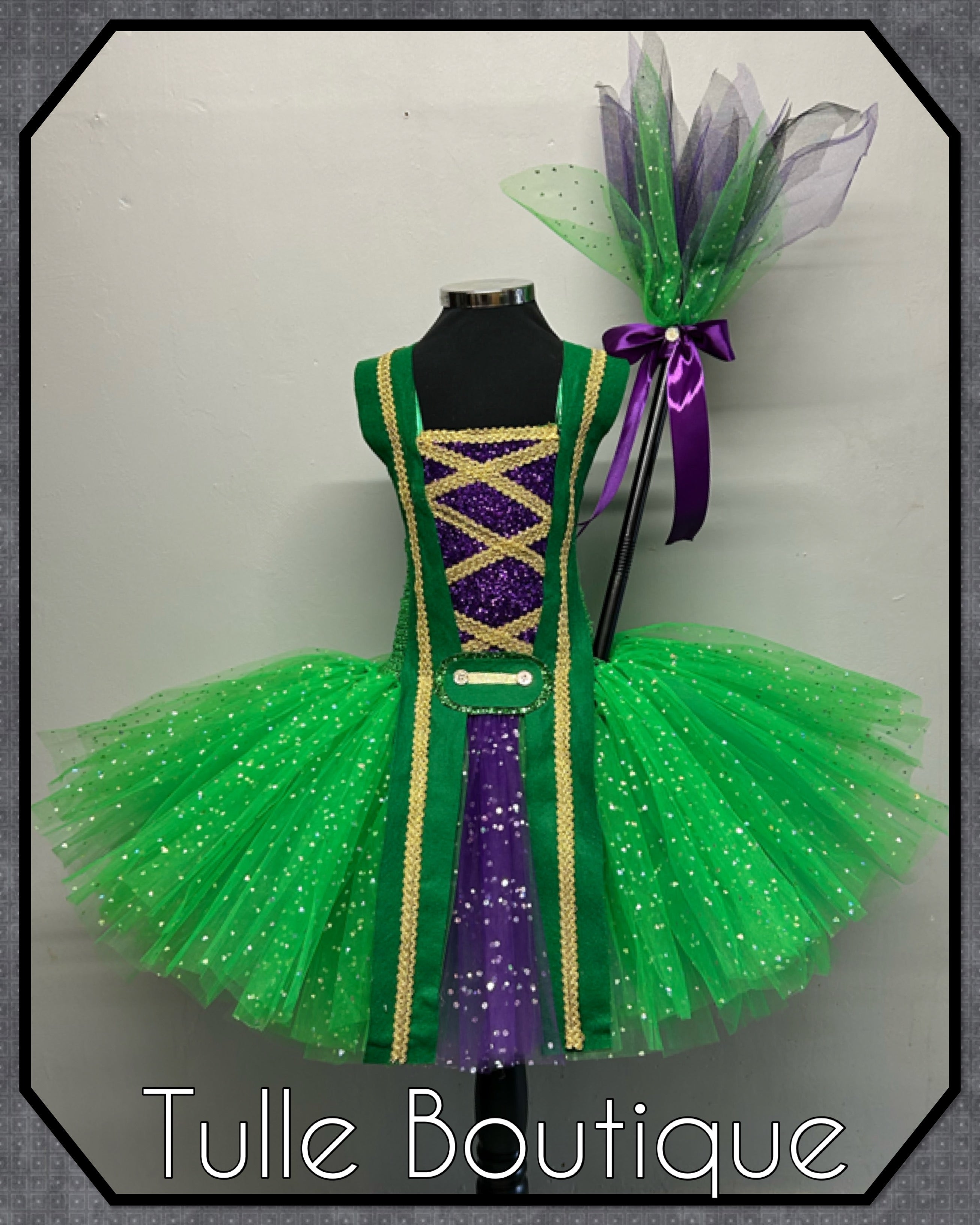 Girls toddlers Halloween Hocus Pocus Winifred Sanderson tutu dress, ballgown, fancy dress costume