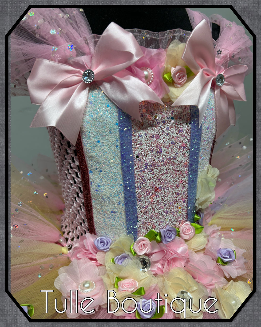 Girls toddlers Lila fairy tutu dress pinks and nude, ballgown, fancy dress costume