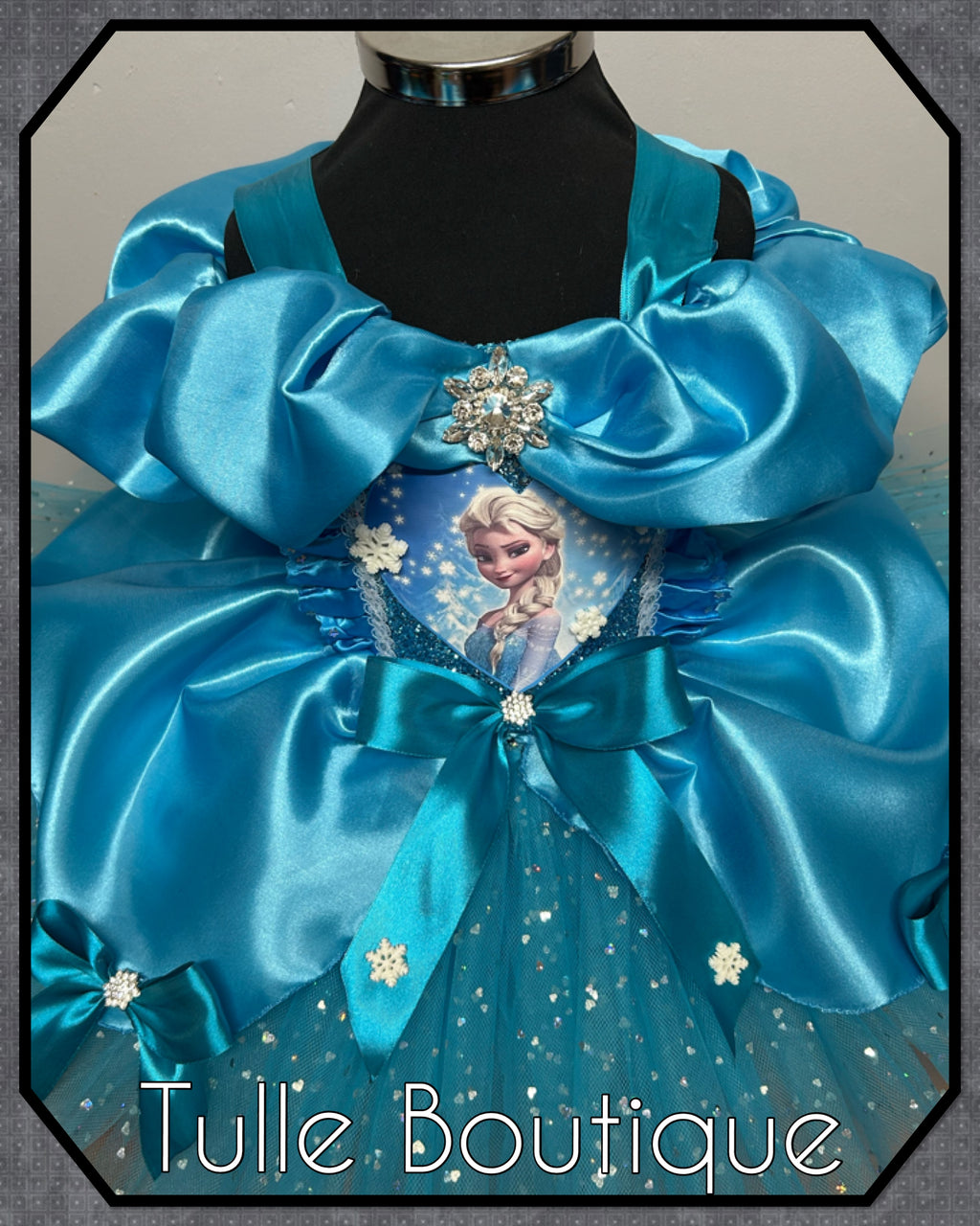 Girls toddlers Princess Elsa tutu dress, frozen ballgown, fancy dress costume