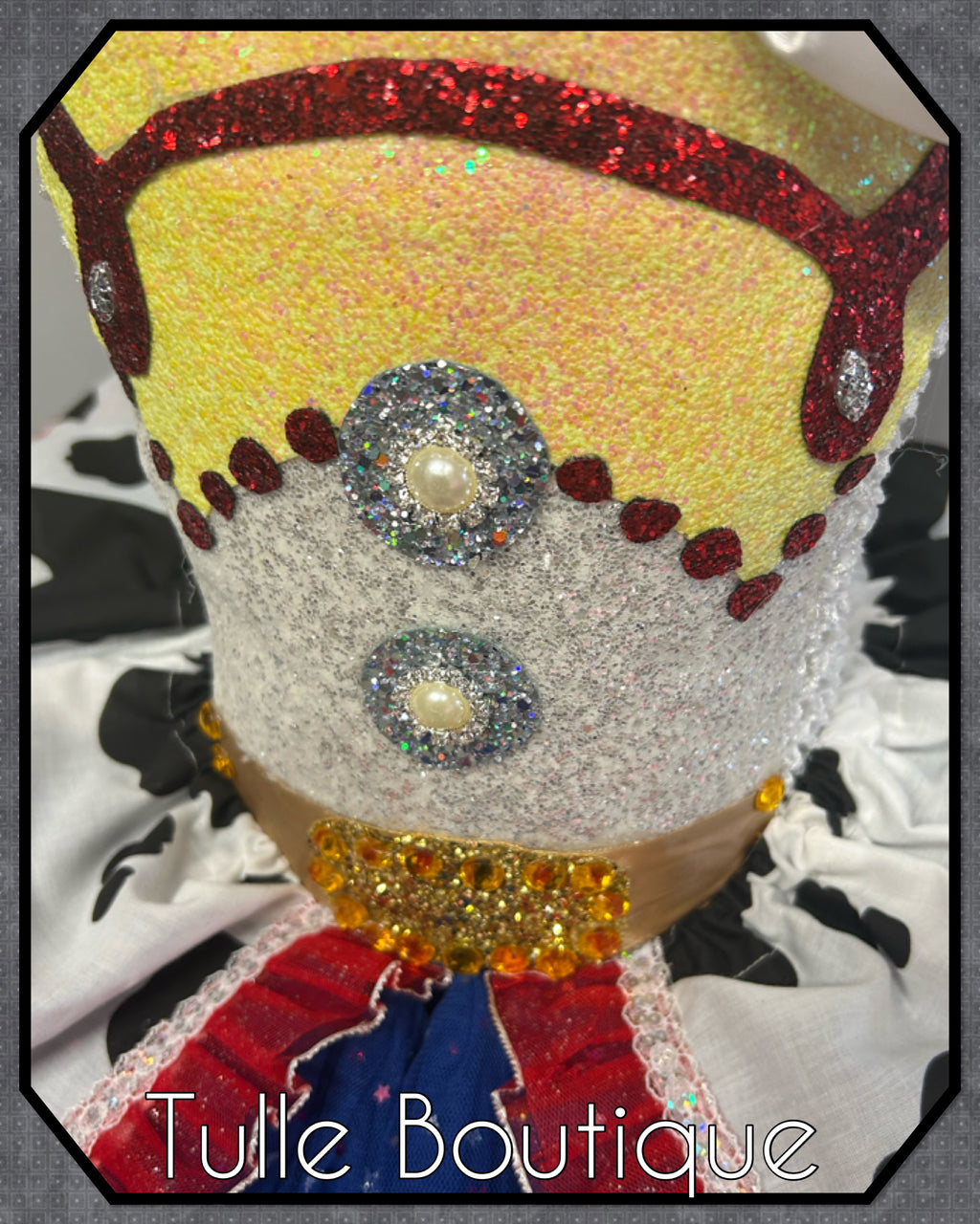 Girls toddlers Jessie cowgirl tutu dress, ballgown, fancy dress costume