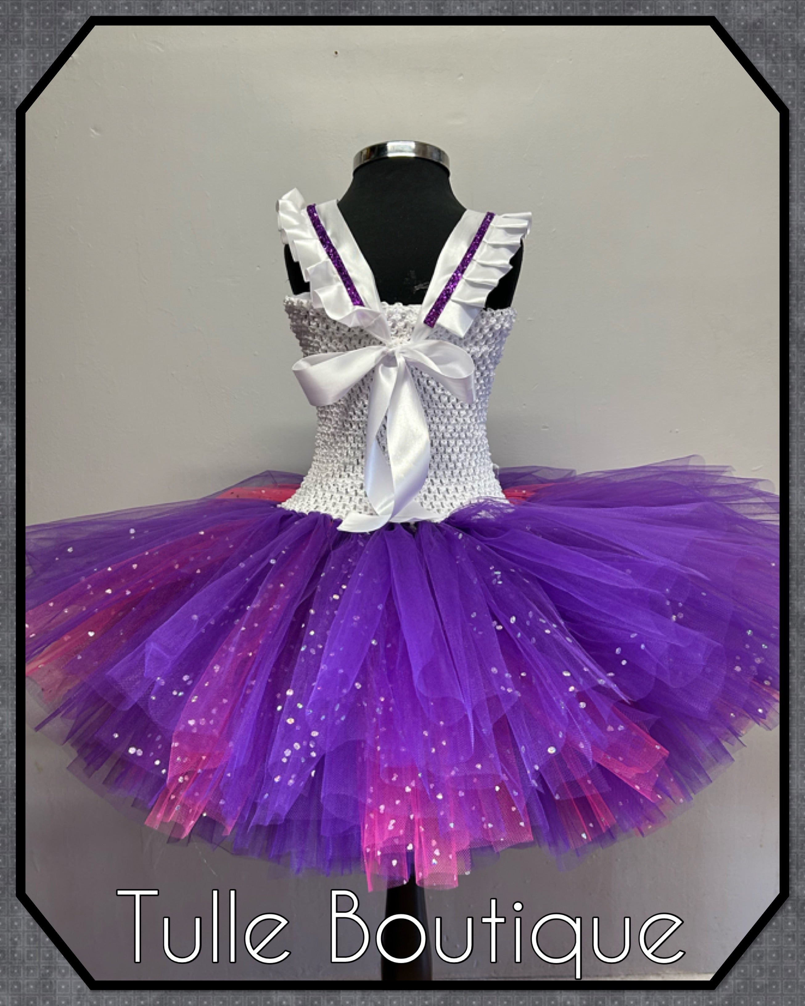 Girls toddlers Spider girl Gwen Stacey Ghost tutu dress, ballgown, fancy dress costume