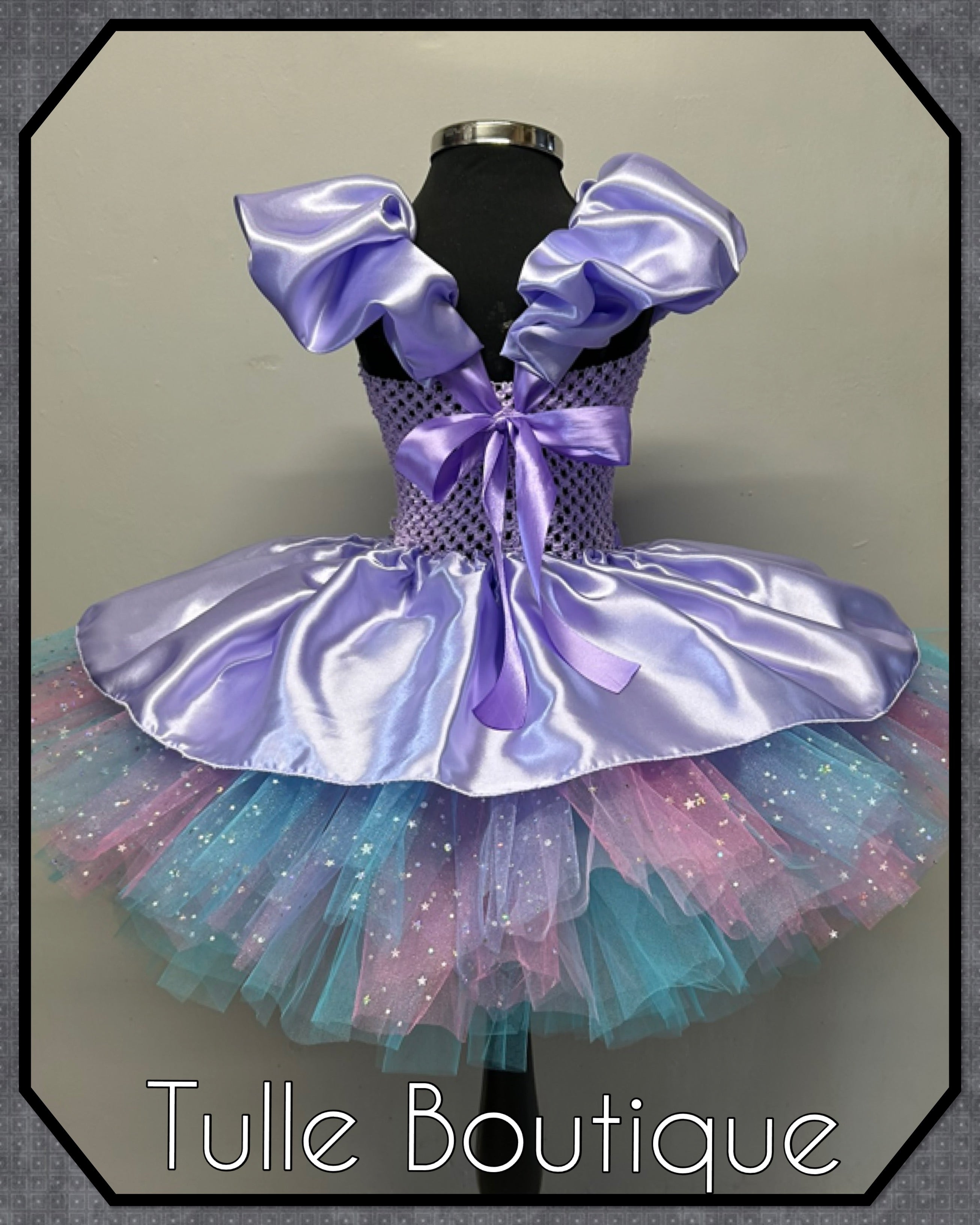Girls toddlers Kpop Demon Hunters Rumi Mira Zoe tutu dress, birthday ballgown, fancy dress costume