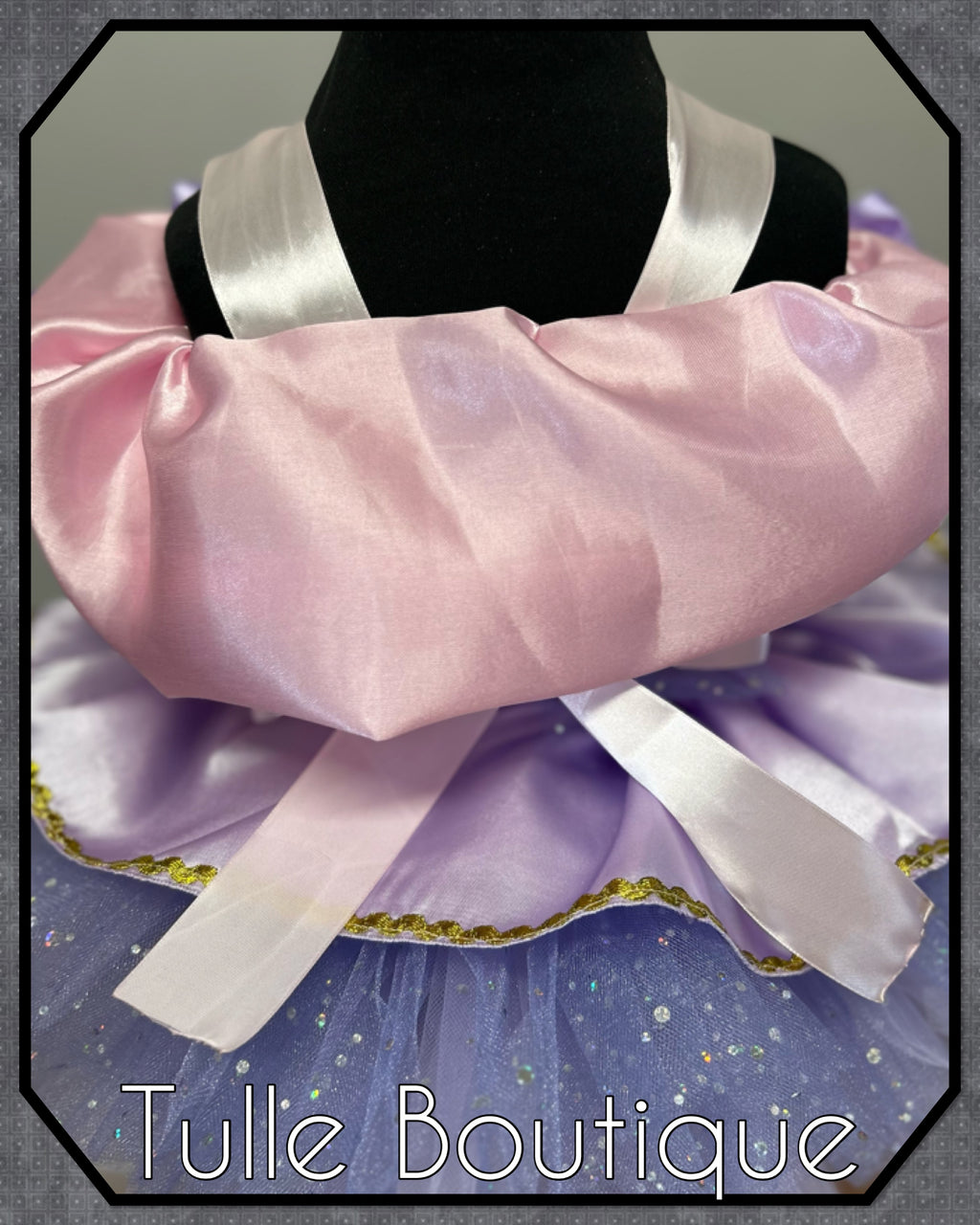 Girls toddlers Rapunzel Pink and lilac Princess tutu dress, birthday ballgown, fancy dress costume