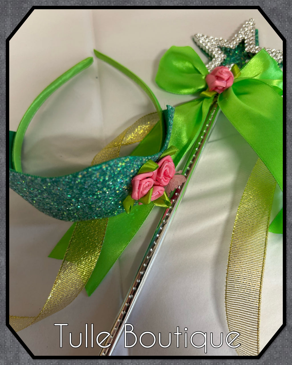 Girls toddlers Tinkerbell green  tutu dress, ballgown, fancy dress costume