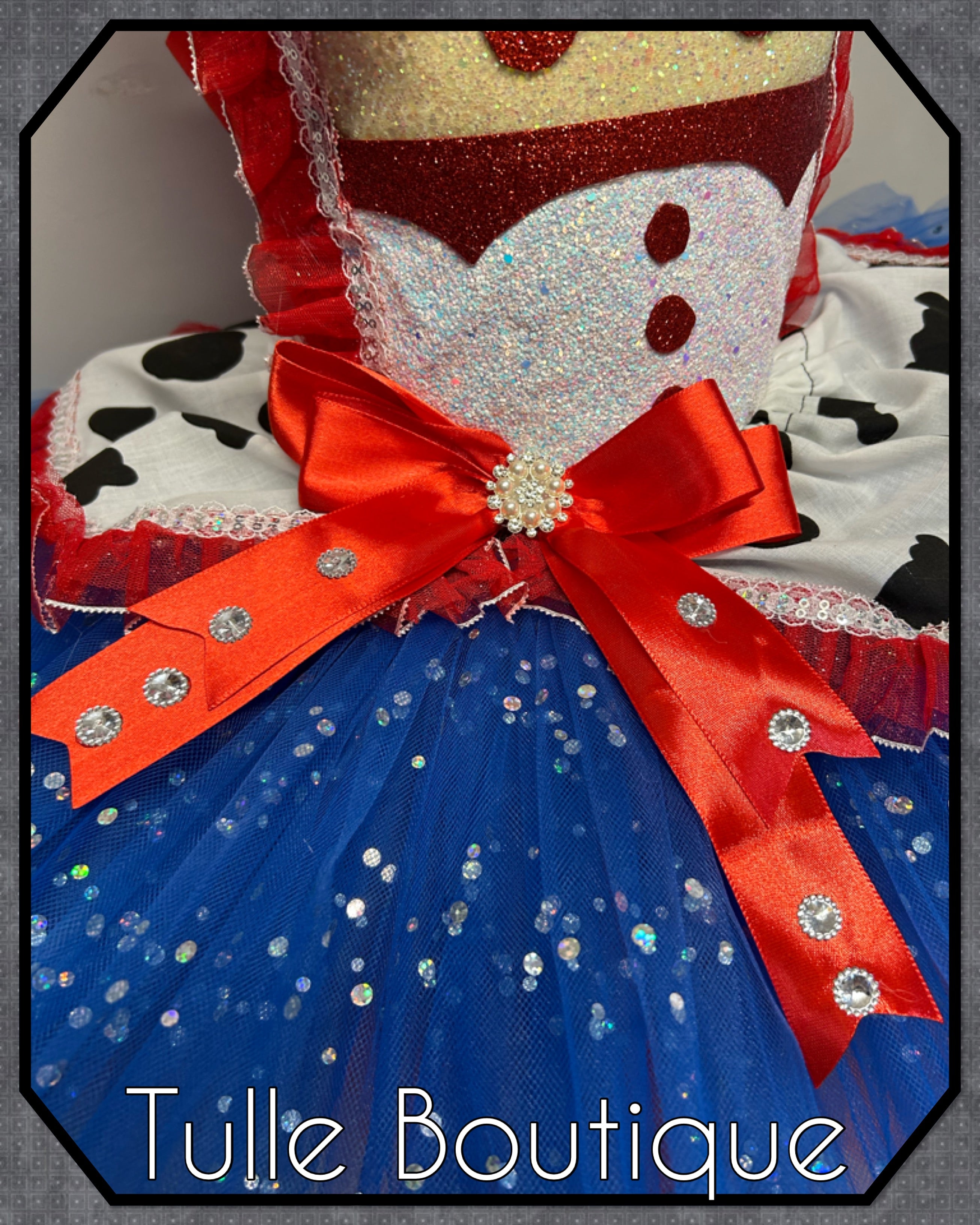 Girls toddlers Toy Story Jessie cowgirl tutu dress, ballgown, fancy dress costume