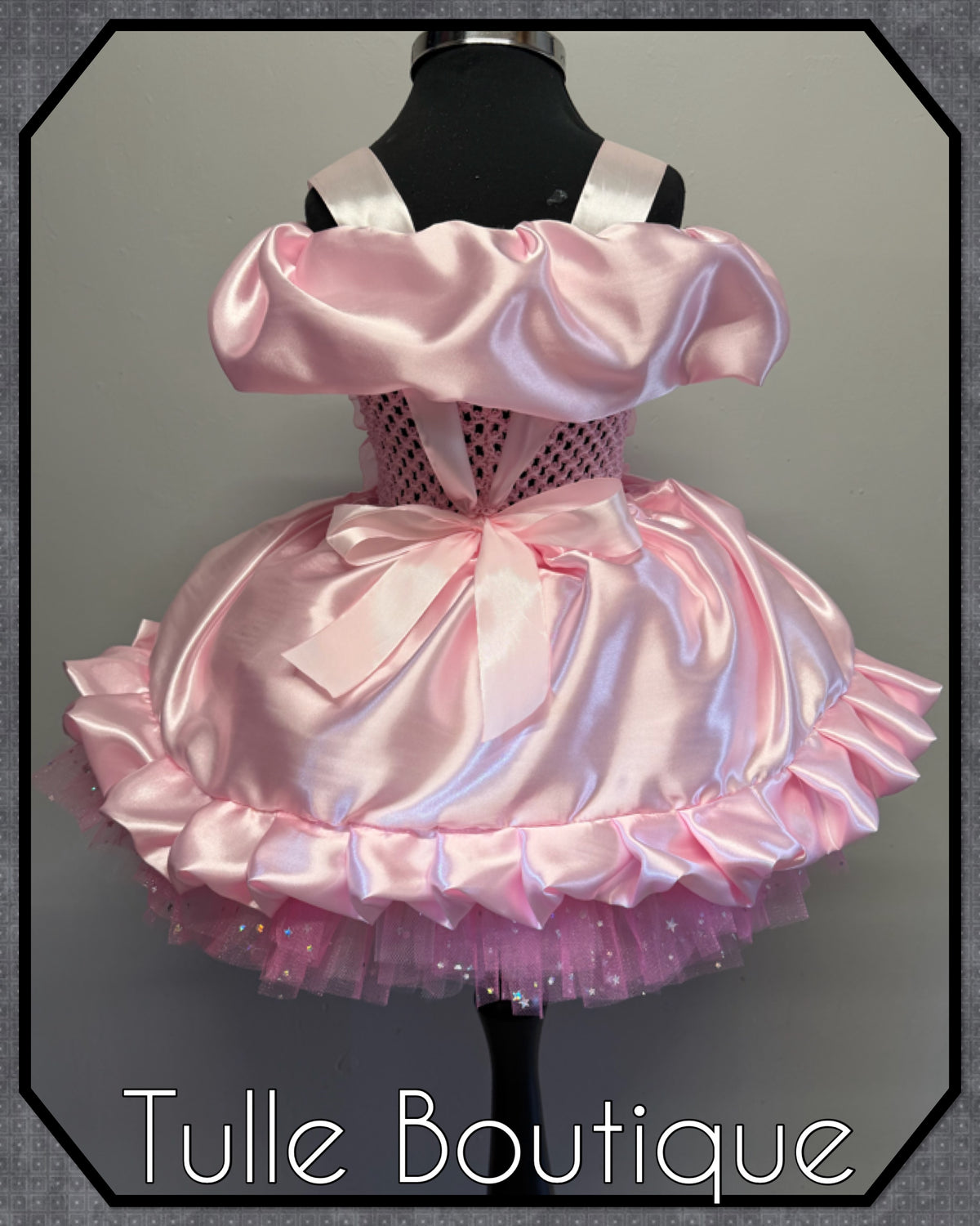 Girls toddlers pink Sparkly Disney Princess tutu dress, ballgown, fancy dress costume