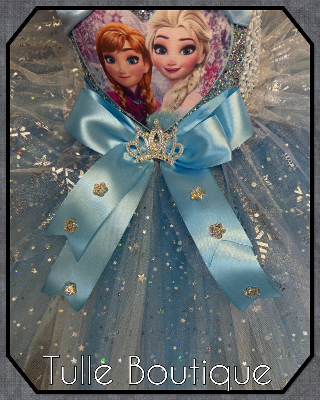 Girls toddlers Princess Elsa sky blue satin tutu dress, frozen ballgown, fancy dress costume