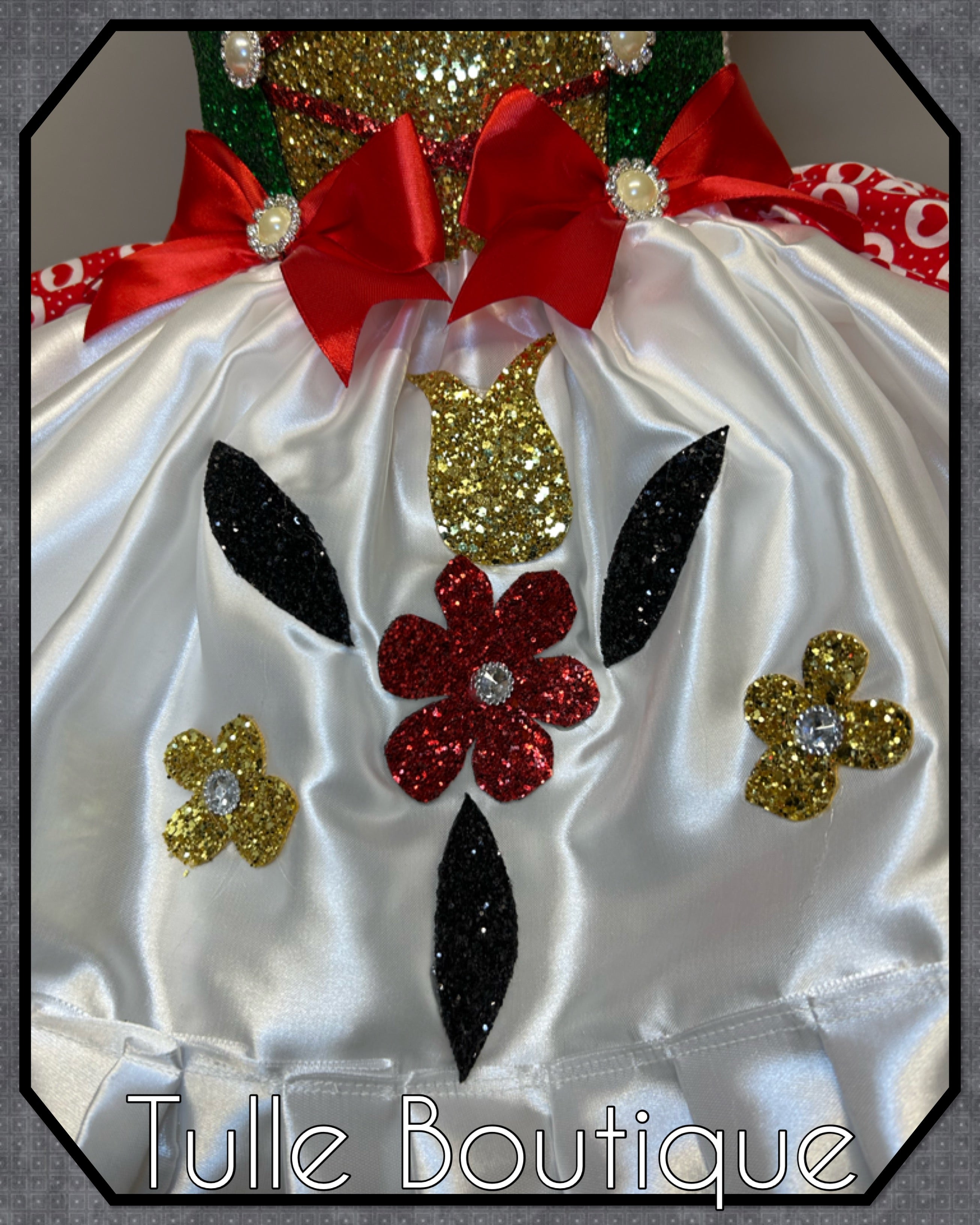 Girls toddlers Doll on a music box tutu dress, chitty chitty bang bang ballgown, fancy dress costume