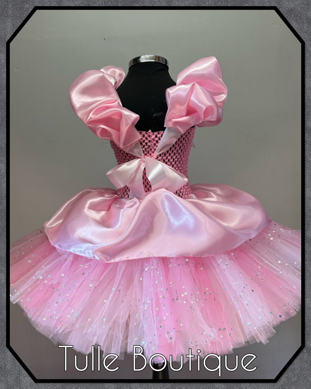 Girls toddlers Barbie Pink Princess tutu dress, birthday ballgown, fancy dress costume