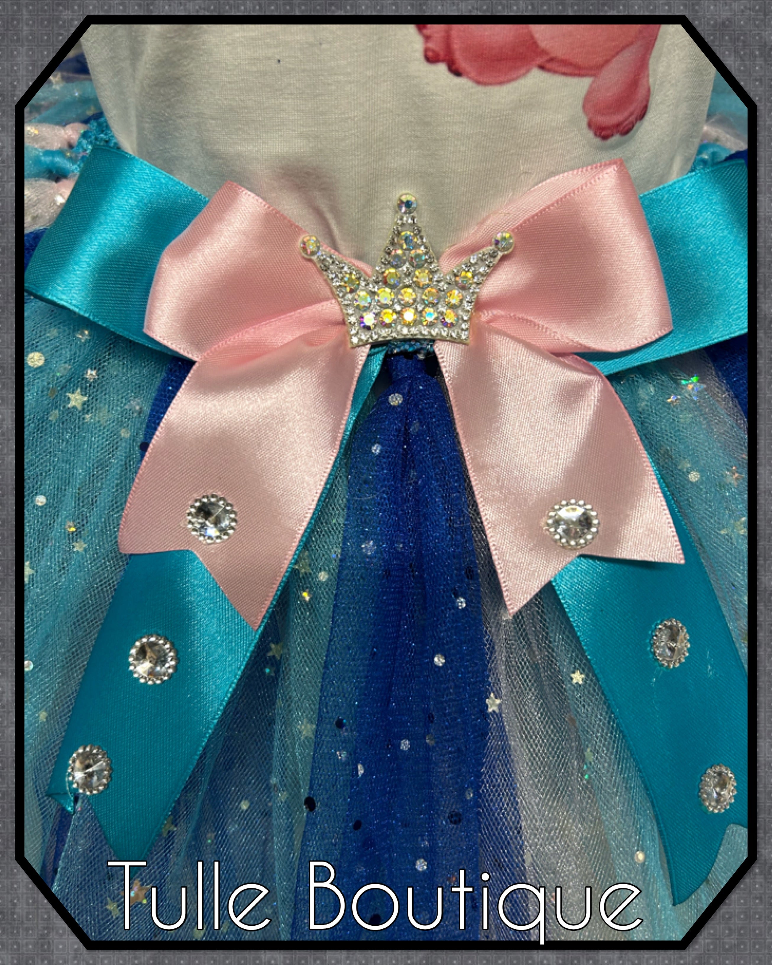 Girls toddlers Angel pink stitch birthday tutu outfit fancy dress costume