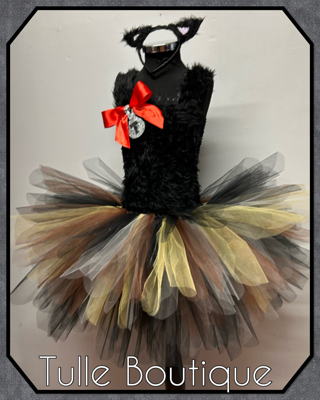 Girls toddlers toto the dog tutu dress, ballgown, wizard of Oz fancy dress costume