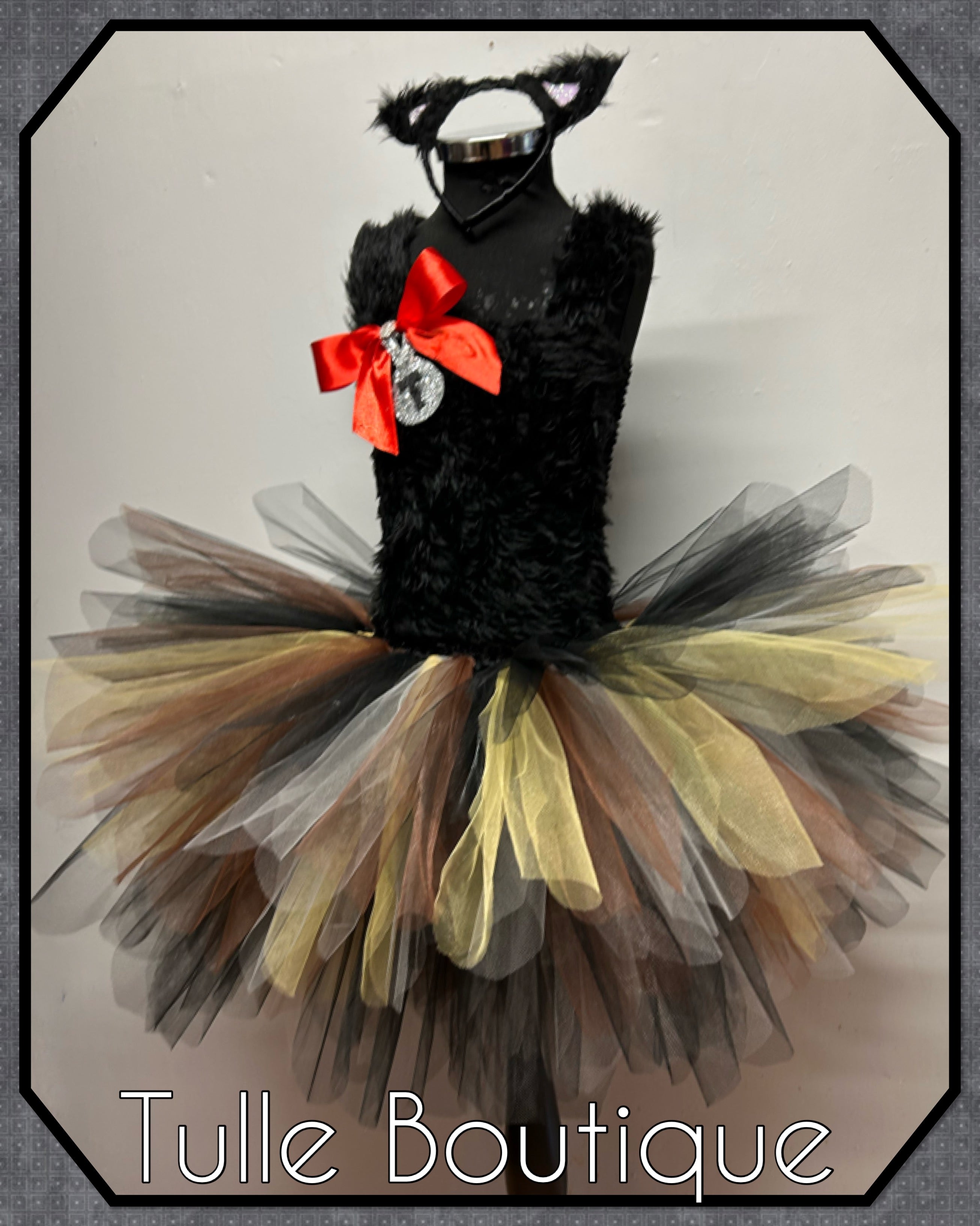 Girls toddlers toto the dog tutu dress, ballgown, wizard of Oz fancy dress costume