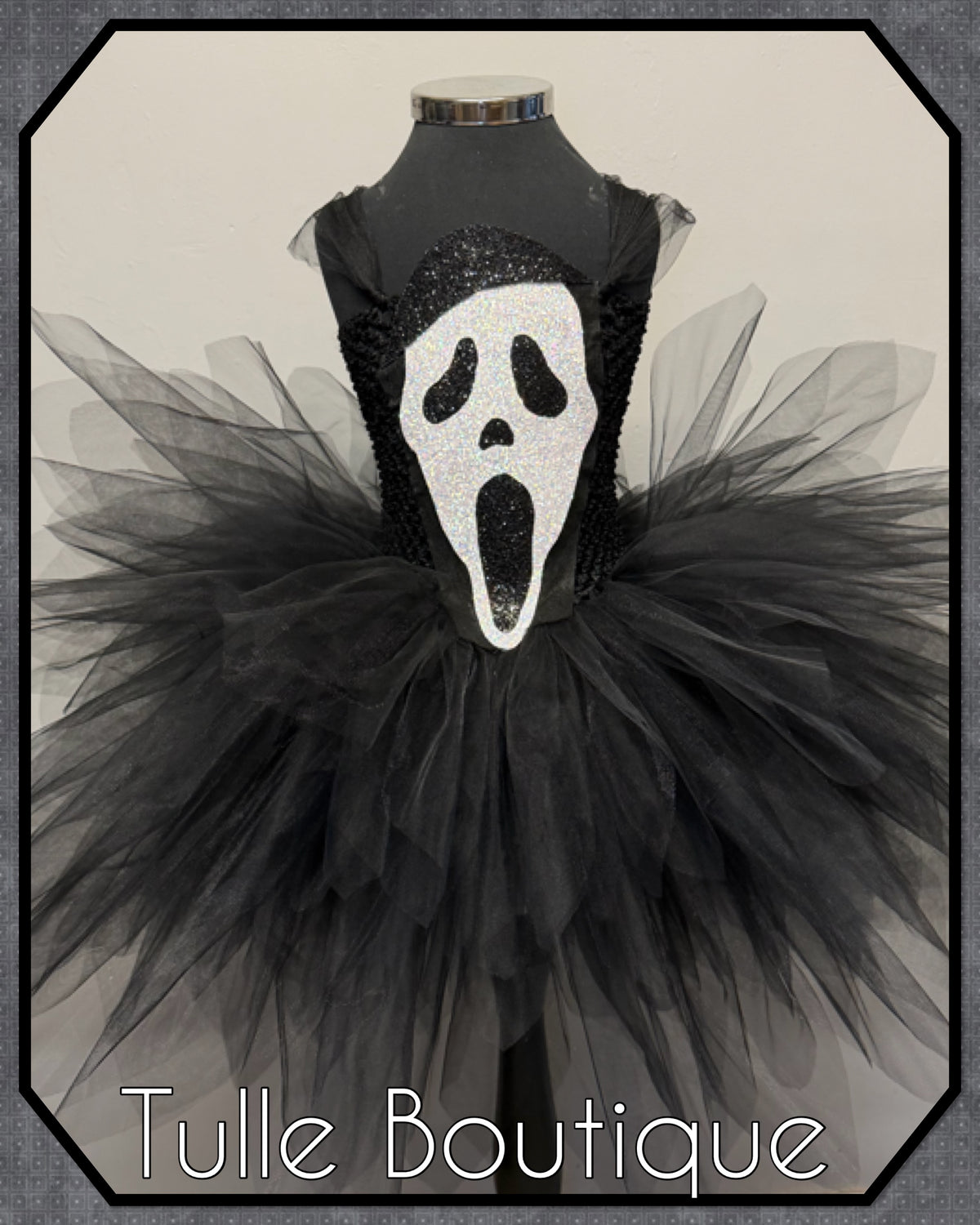 Girls toddlers girls Scream Ghost face book day fancy dress Halloween costume