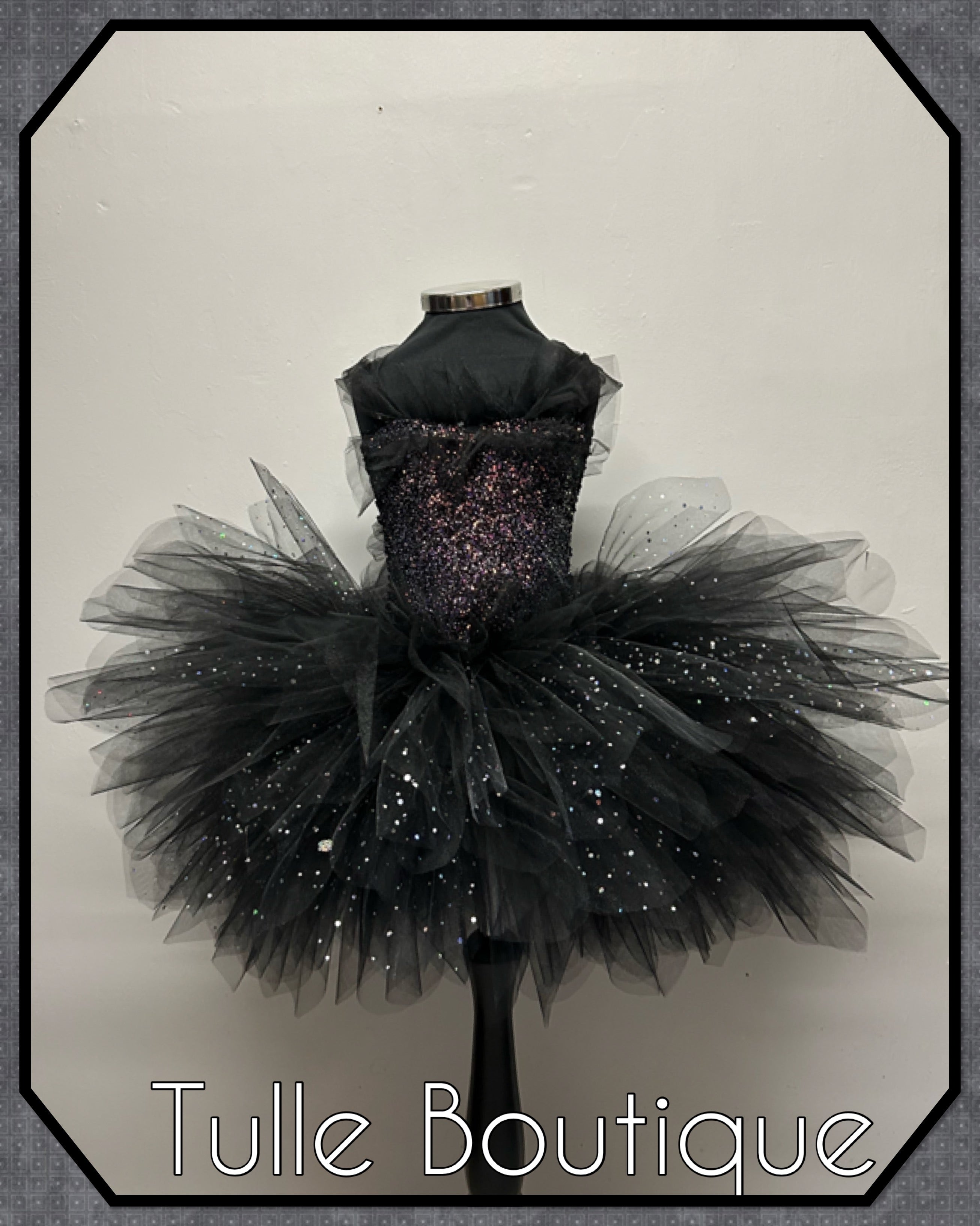 Girls toddlers sparkly Bat tutu birthday party dress,ballgown, fancy dress costume