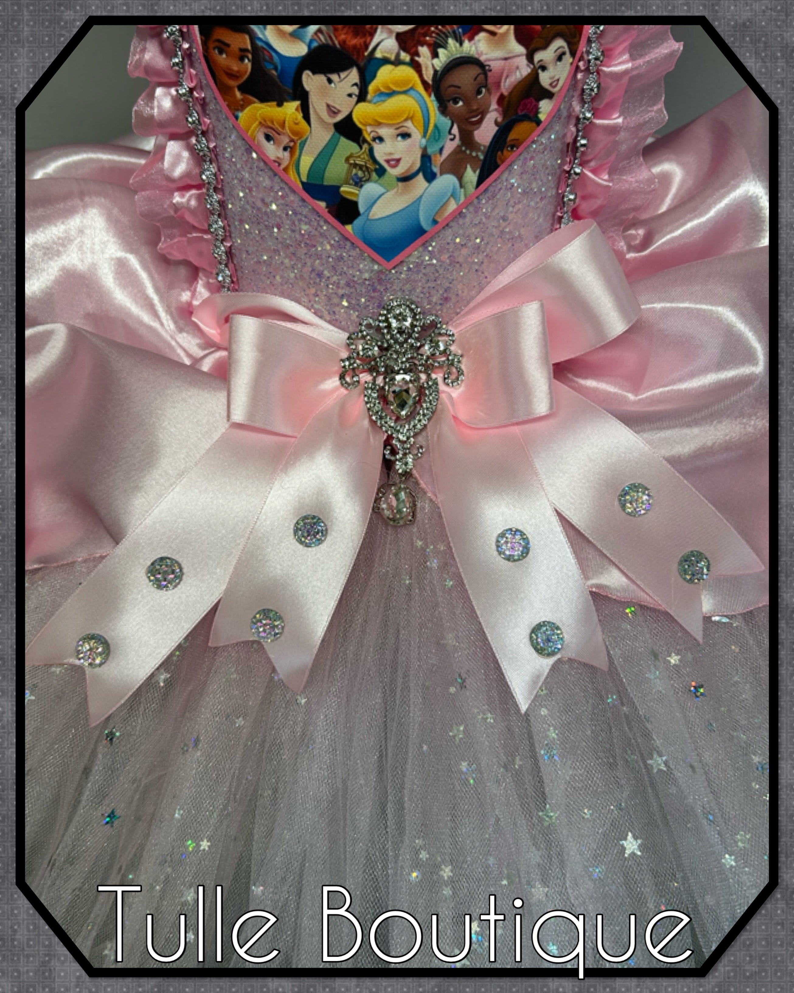 Girls toddlers pink Disney Princess tutu dress, ballgown, fancy dress costume