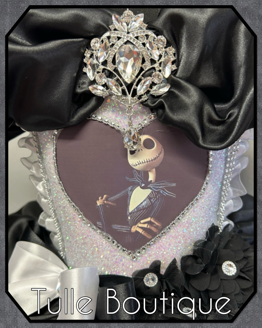 Girls toddlers Jack Skellington Princess tutu dress,Halloween ballgown, fancy dress costume