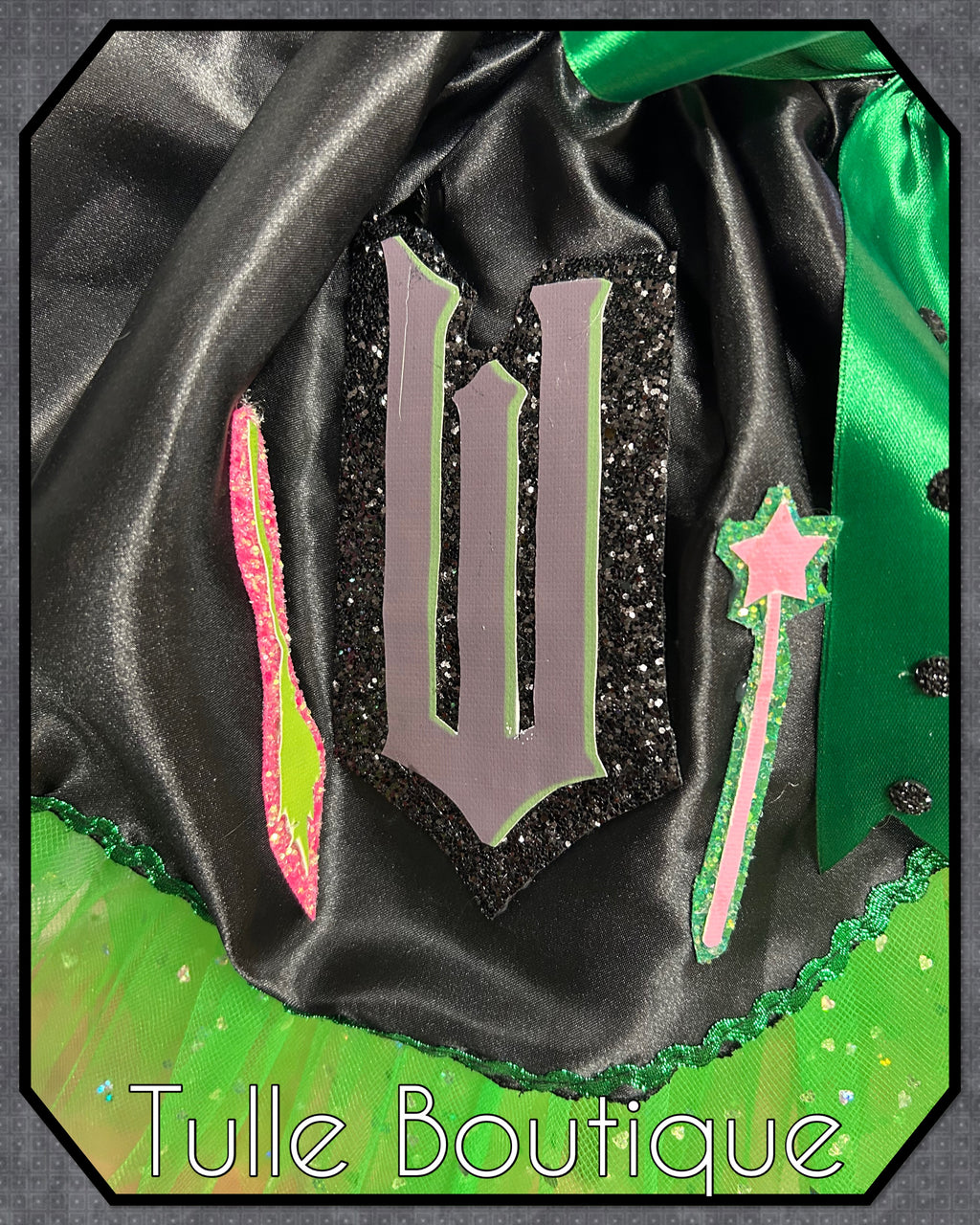 Girls toddlers Wicked Glinda and Elphaba tutu dress, ballgown, fancy dress costume