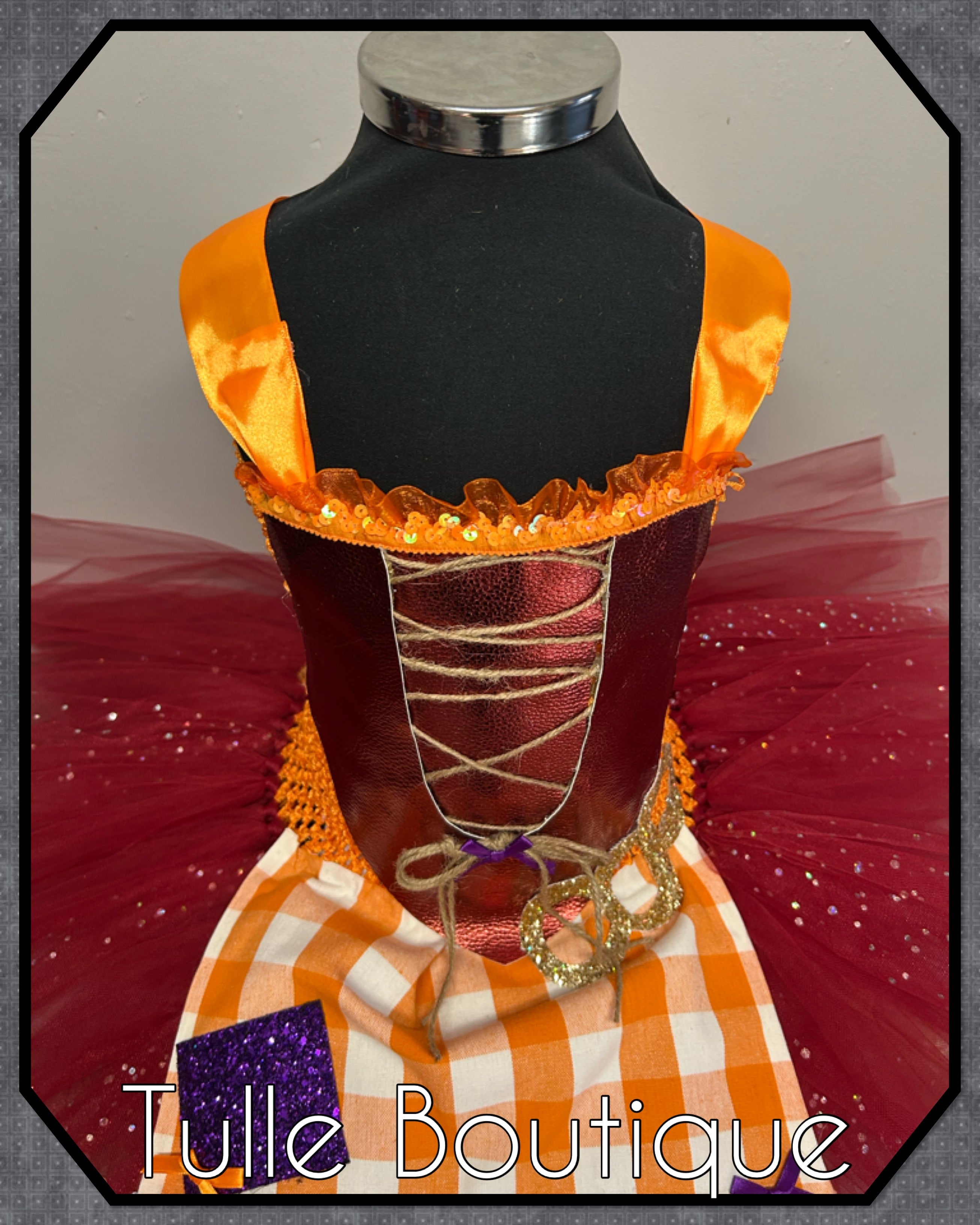Girls toddlers Halloween Hocus Pocus Mary Sanderson tutu dress, ballgown, fancy dress costume