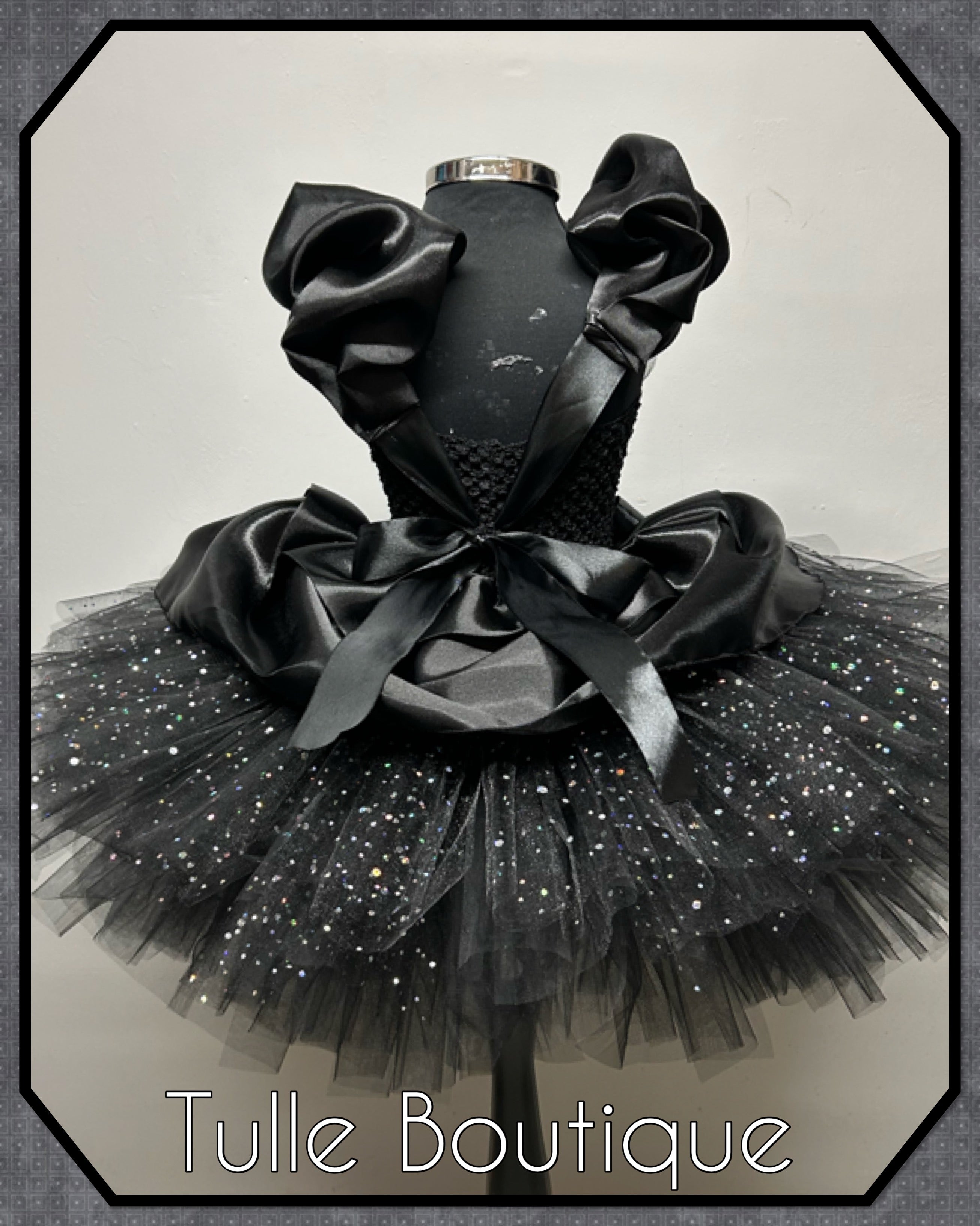 Girls toddlers Glitter Space tutu dress, birthday ballgown, fancy dress costume