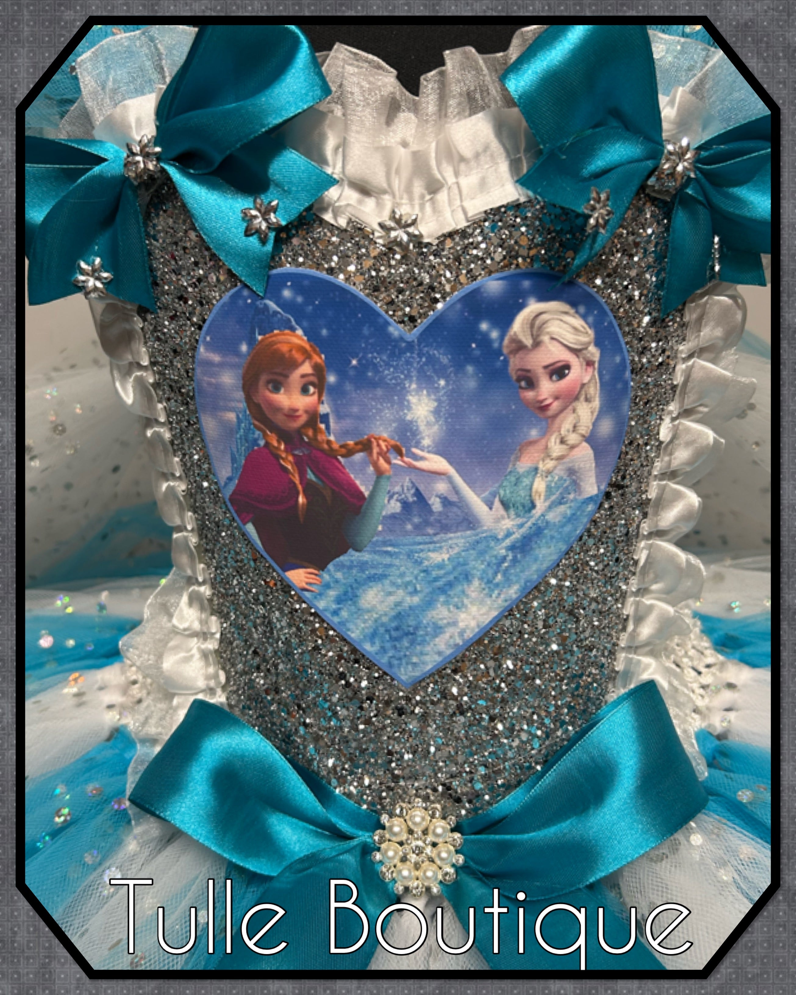 Girls toddlers Princess Elsa and Anna tutu dress, ballgown,Frozen fancy dress costume